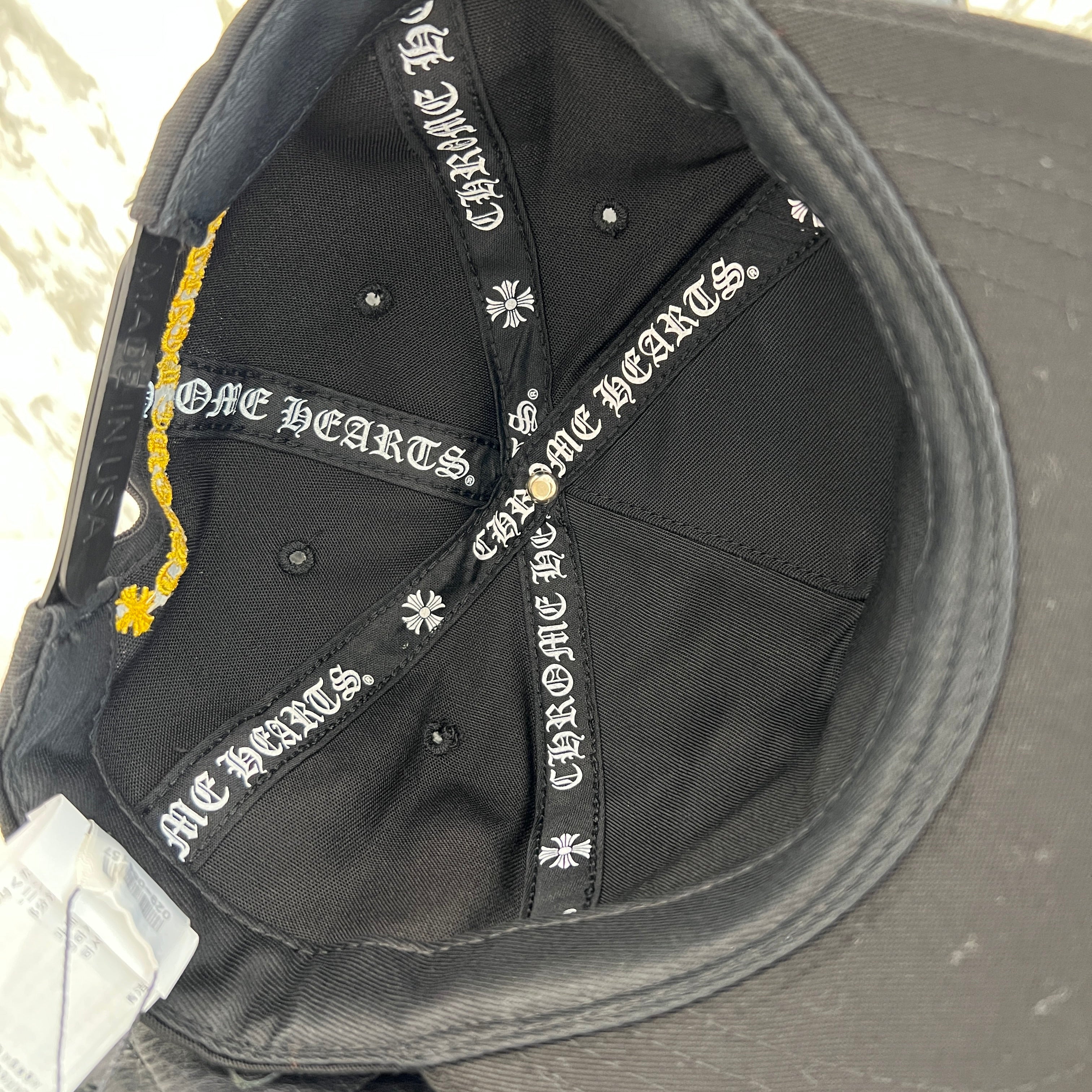 CHROME HEARTS CH Logo Embroidery Trucker Cap Size ONE SIZE（53-60）クロムハーツ CHロゴ刺繍 トラッカーキャップ サイズONE SIZE（53-60）