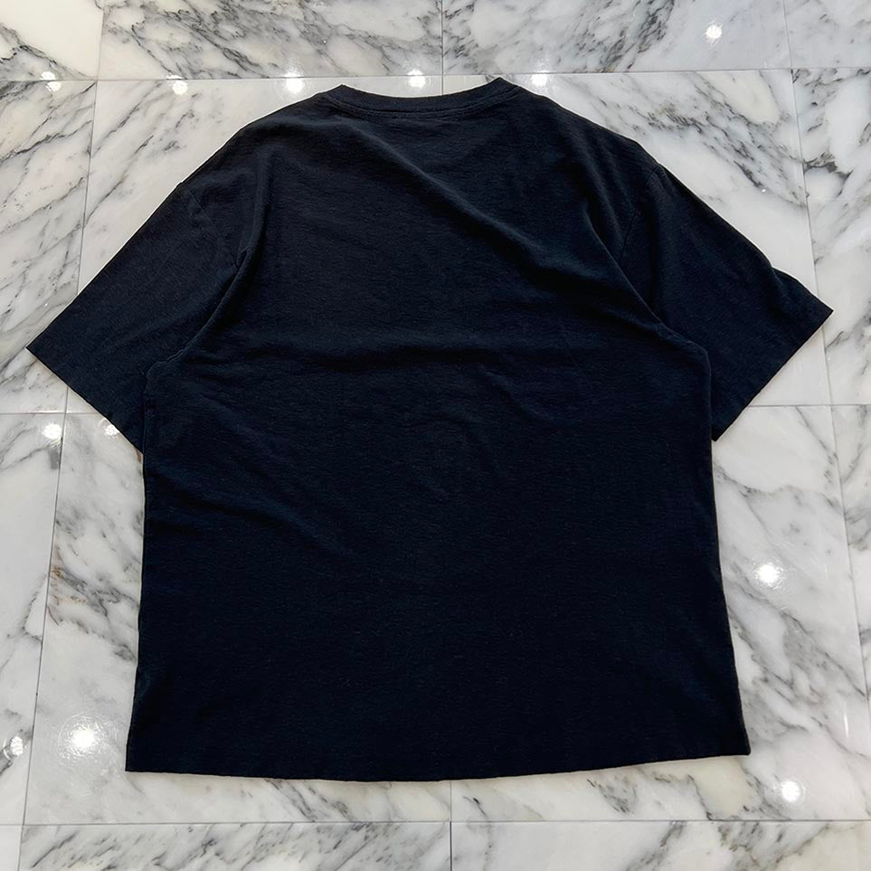 Acne Studios 2025SS Stamp Logo Distressed Tee FN-UX-TSHI000013