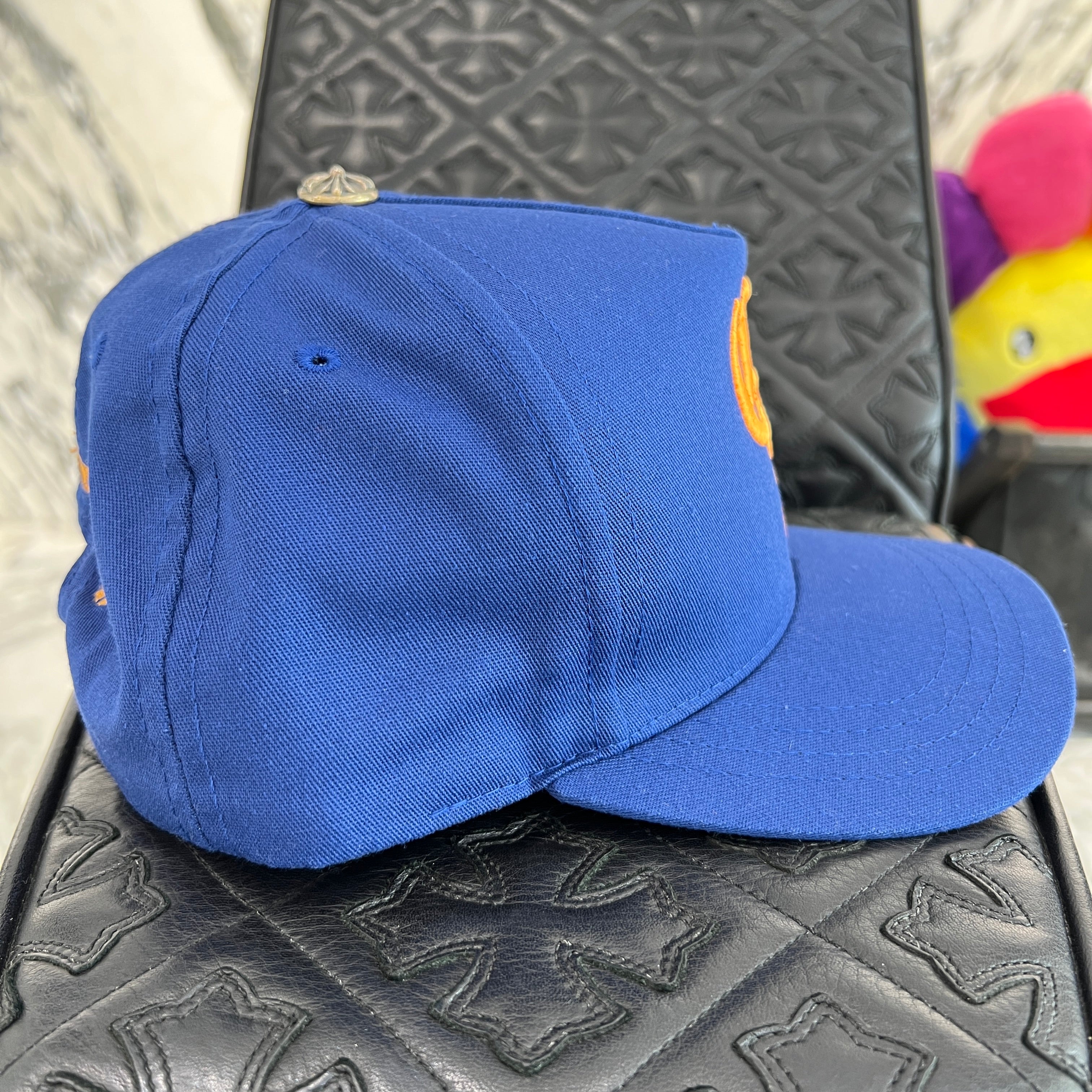 chrome hearts ch logo cap クロムハーツ キャップ CHROME HEARTS CH Logo Embroidery Trucker Cap Size ONE SIZE