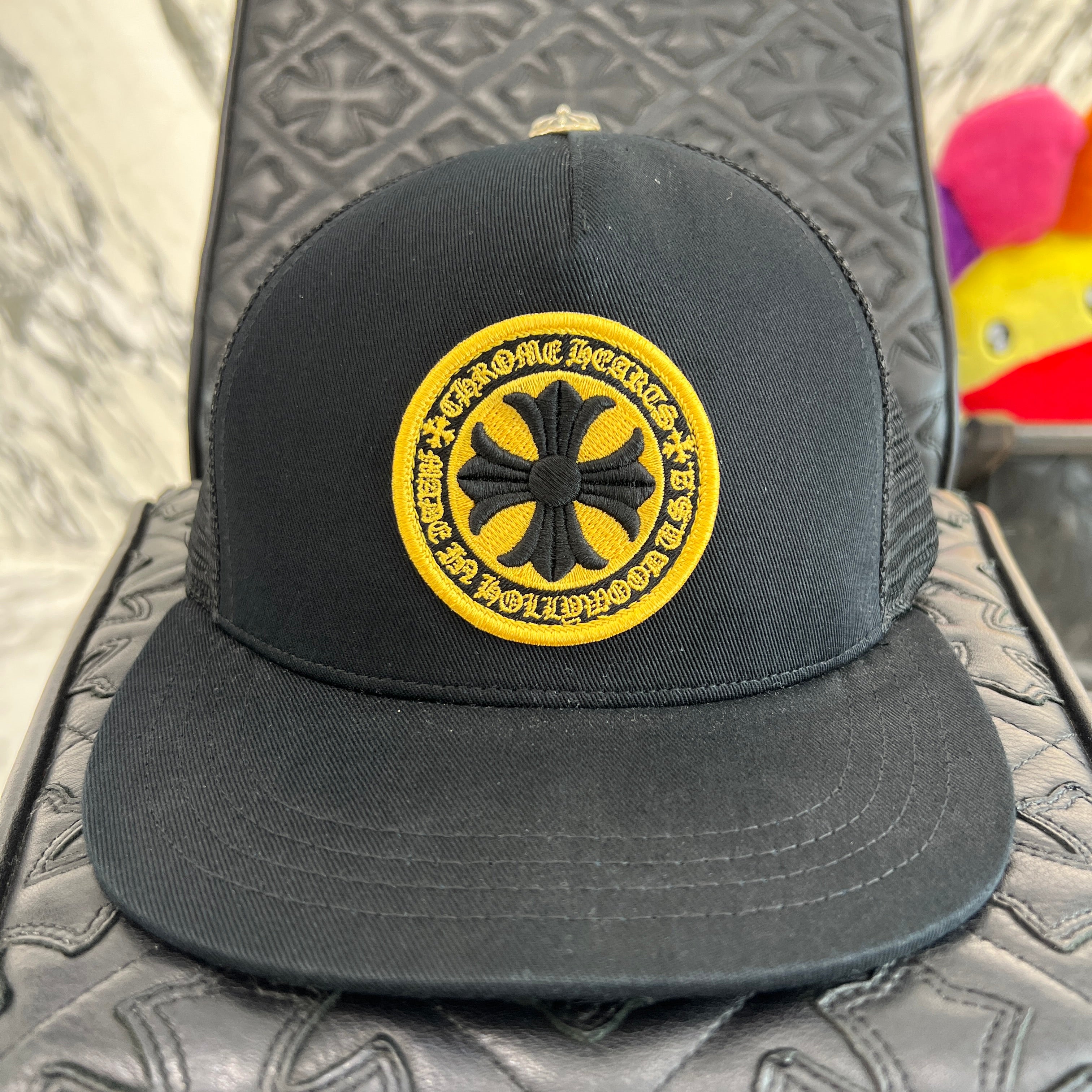 CHROME HEARTS Yellow CH Plus Trucker Cap Size ONE SIZE（53-60）クロムハーツ イエロー CHプラス トラッカーキャップ サイズONE SIZE（53-60）