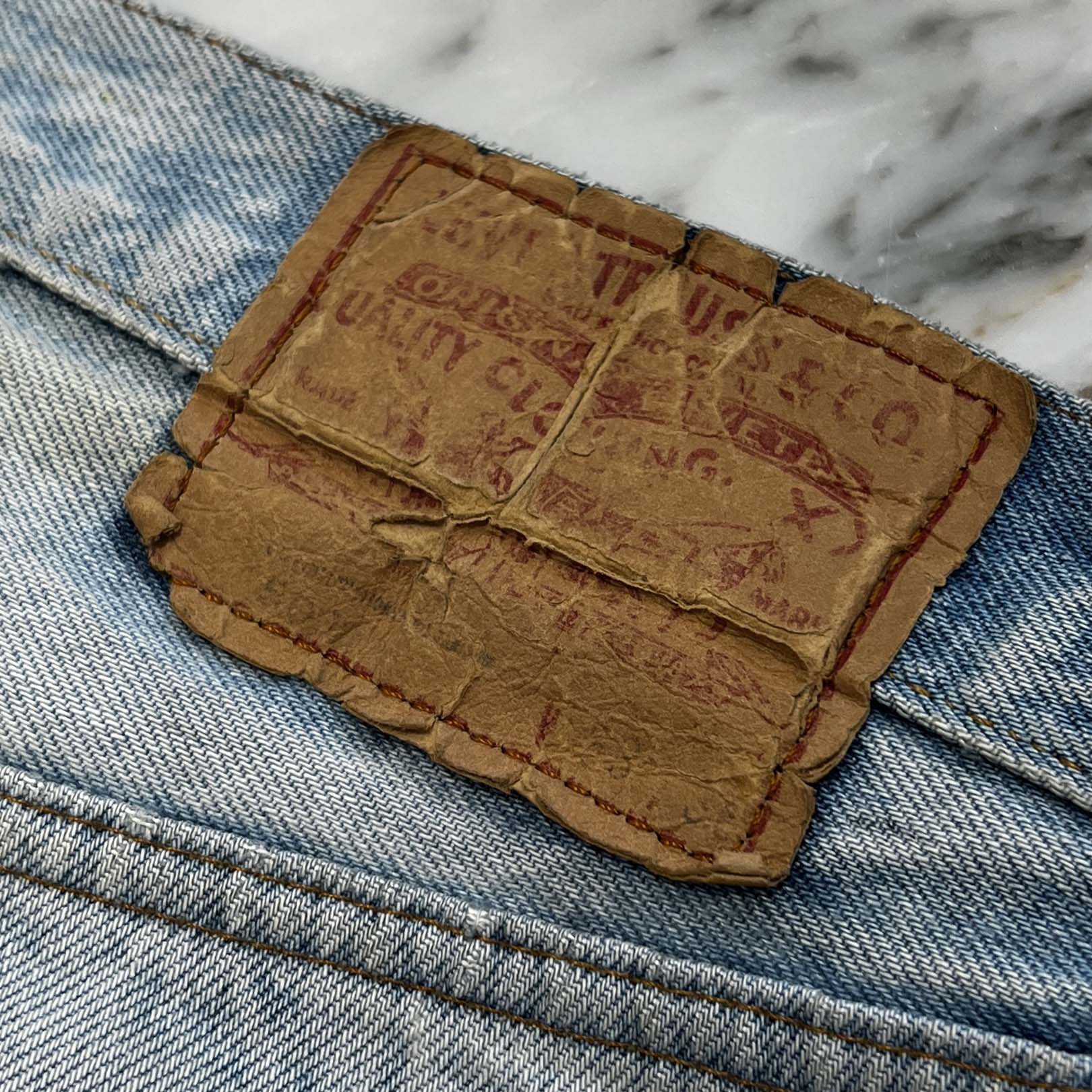 CHROME HEARTS × Levi's Body VNTG Cross Leather Patch Jeans Size 29 クロムハーツ × リーバイスボディ ヴィンテージ クロスレザーパッチ ジーンズ デニムパンツ サイズ29