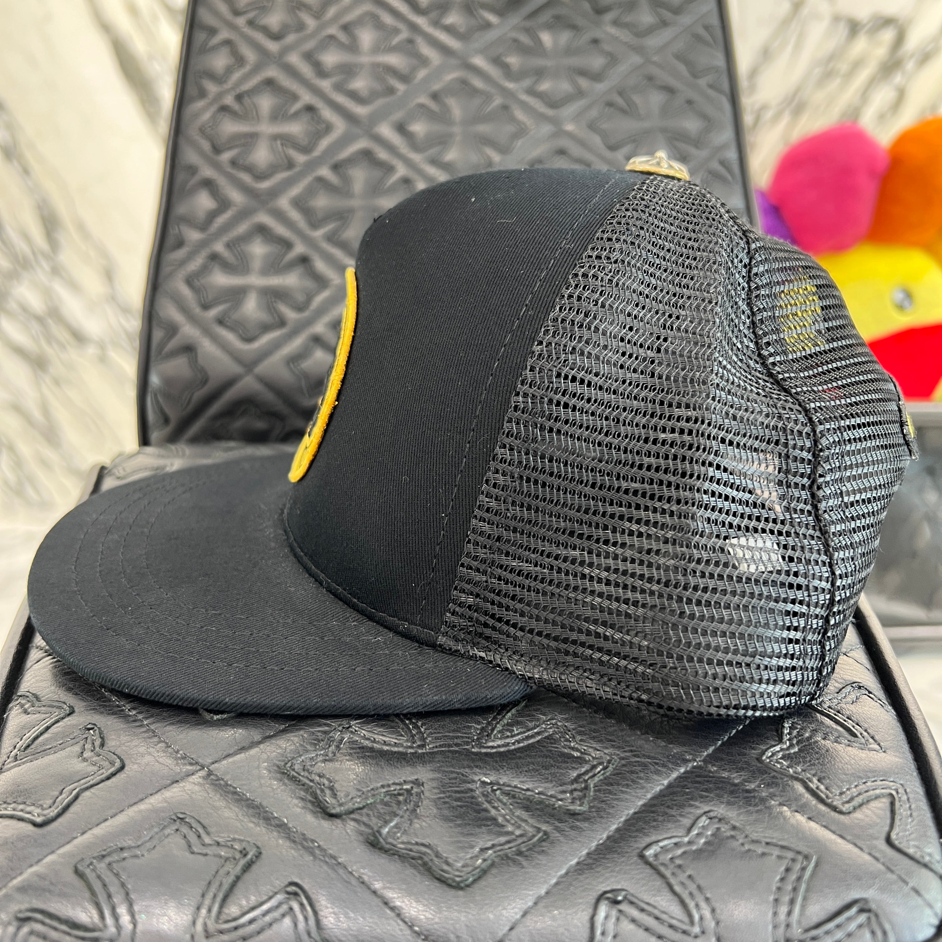 CHROME HEARTS Yellow CH Plus Trucker Cap Size ONE SIZE（53-60）クロムハーツ イエロー CHプラス トラッカーキャップ サイズONE SIZE（53-60）