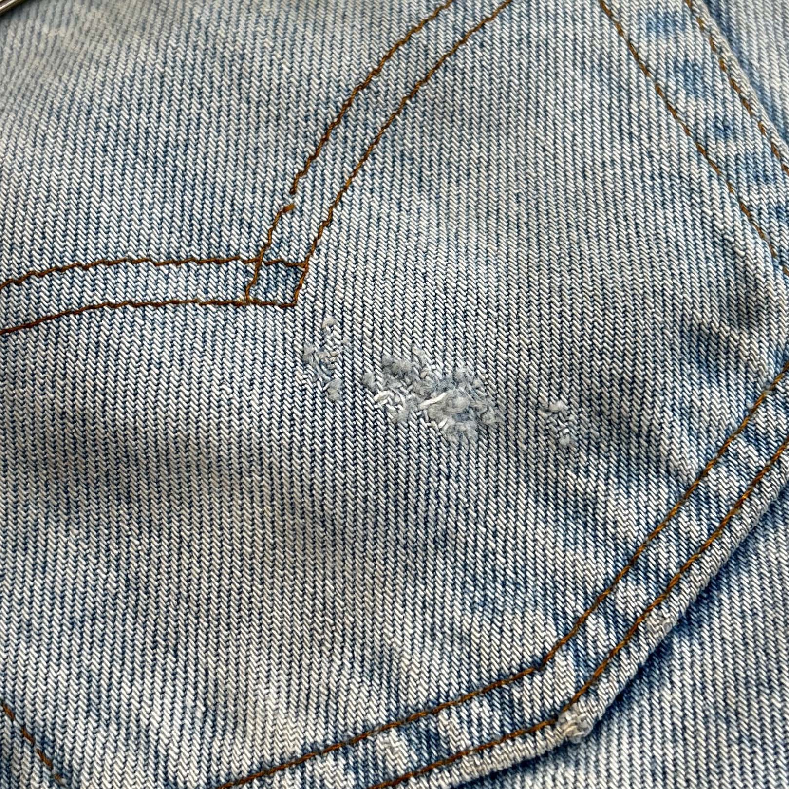 CHROME HEARTS × Levi's Body VNTG Cross Leather Patch Jeans Size 29 クロムハーツ × リーバイスボディ ヴィンテージ クロスレザーパッチ ジーンズ デニムパンツ サイズ29