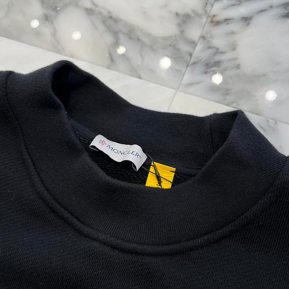 MONCLER × Palm Angels 2022AW Bare Felt Embroidered Sweatshirt H209L8G000009 M2513 Size M モンクレール × パームエンジェルス ベアフェルト刺繍スウェット サイズM