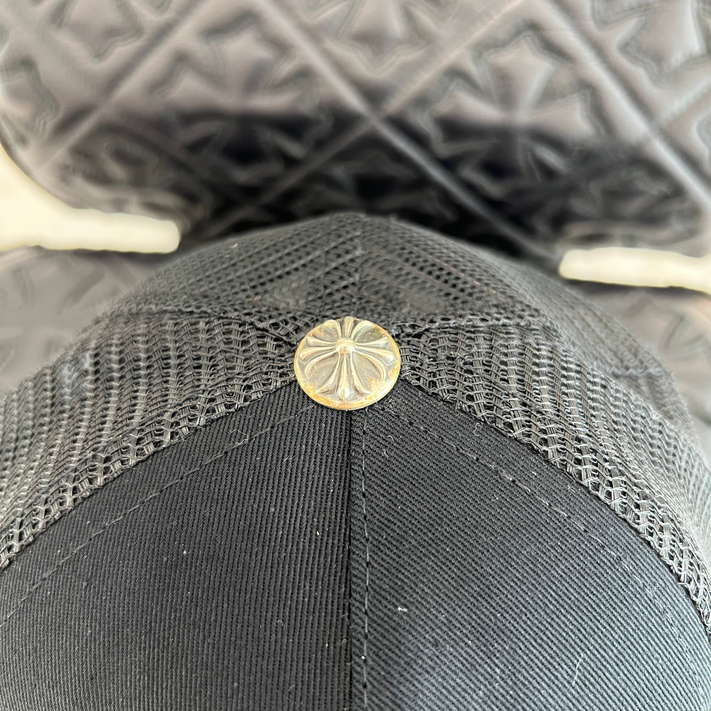 CHROME HEARTS Yellow CH Plus Trucker Cap Size ONE SIZE（53-60
