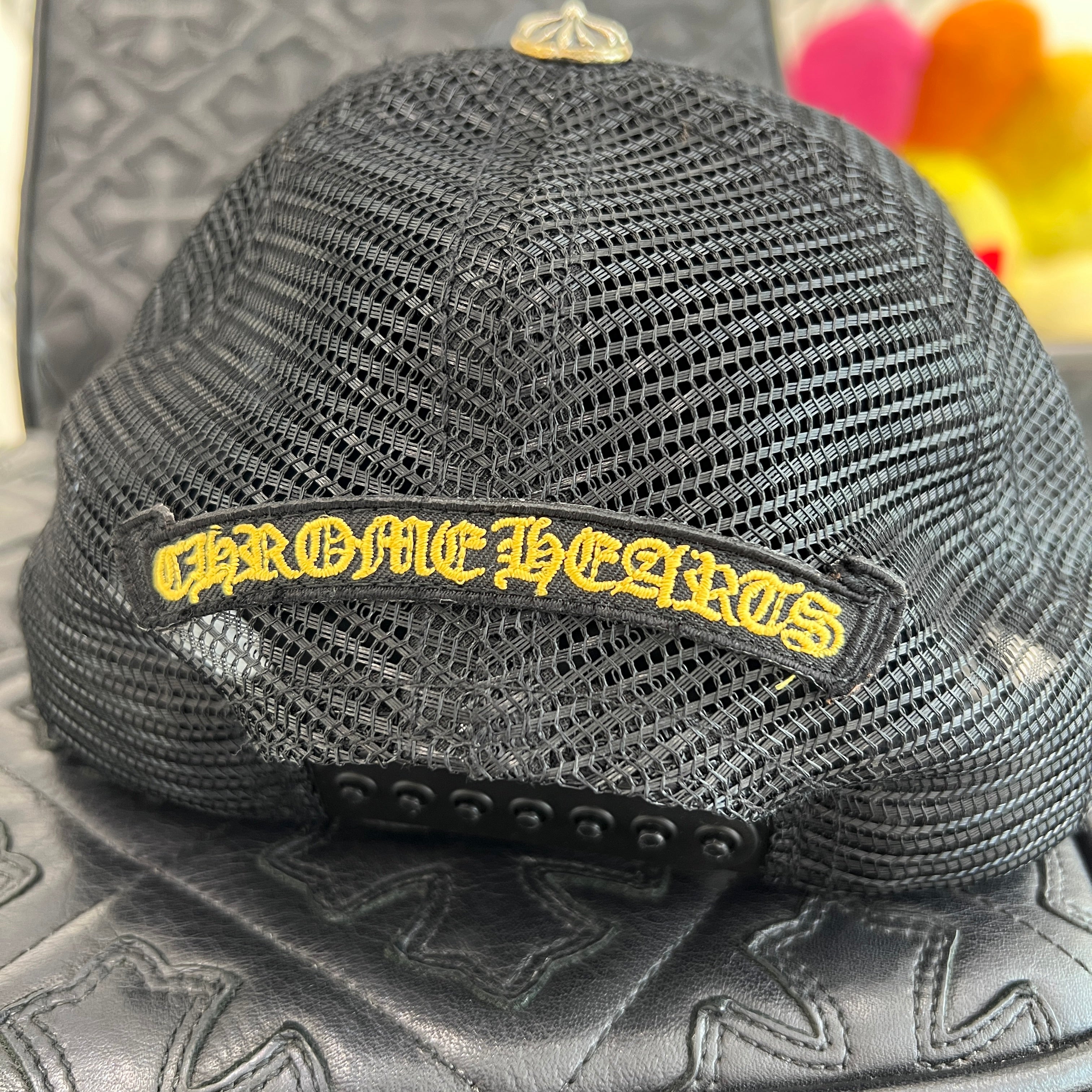 CHROME HEARTS Yellow CH Plus Trucker Cap Size ONE SIZE（53-60）クロムハーツ イエロー CHプラス トラッカーキャップ サイズONE SIZE（53-60）