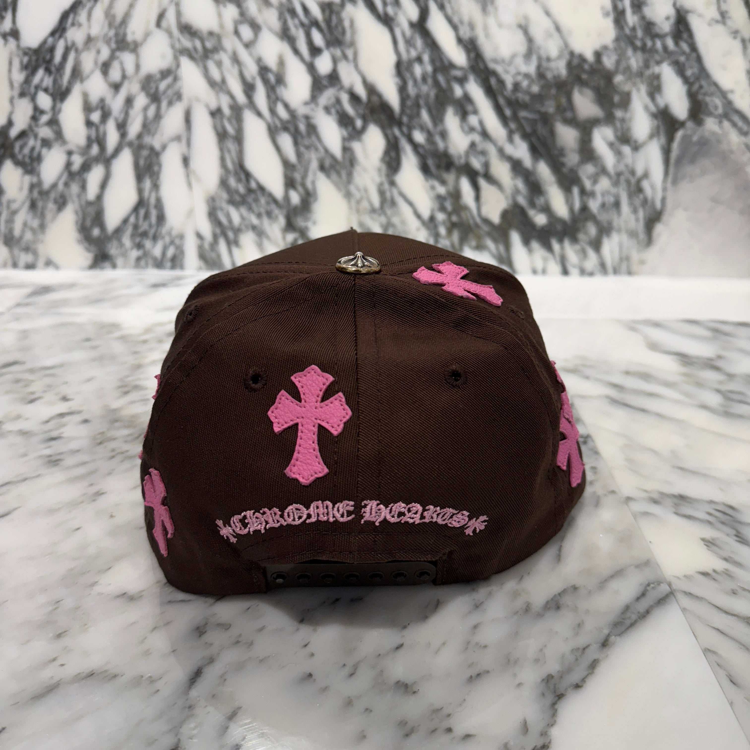 CHROME HEARTS Cemetery Cross Patch Trucker Cap Size ONE SIZE（53