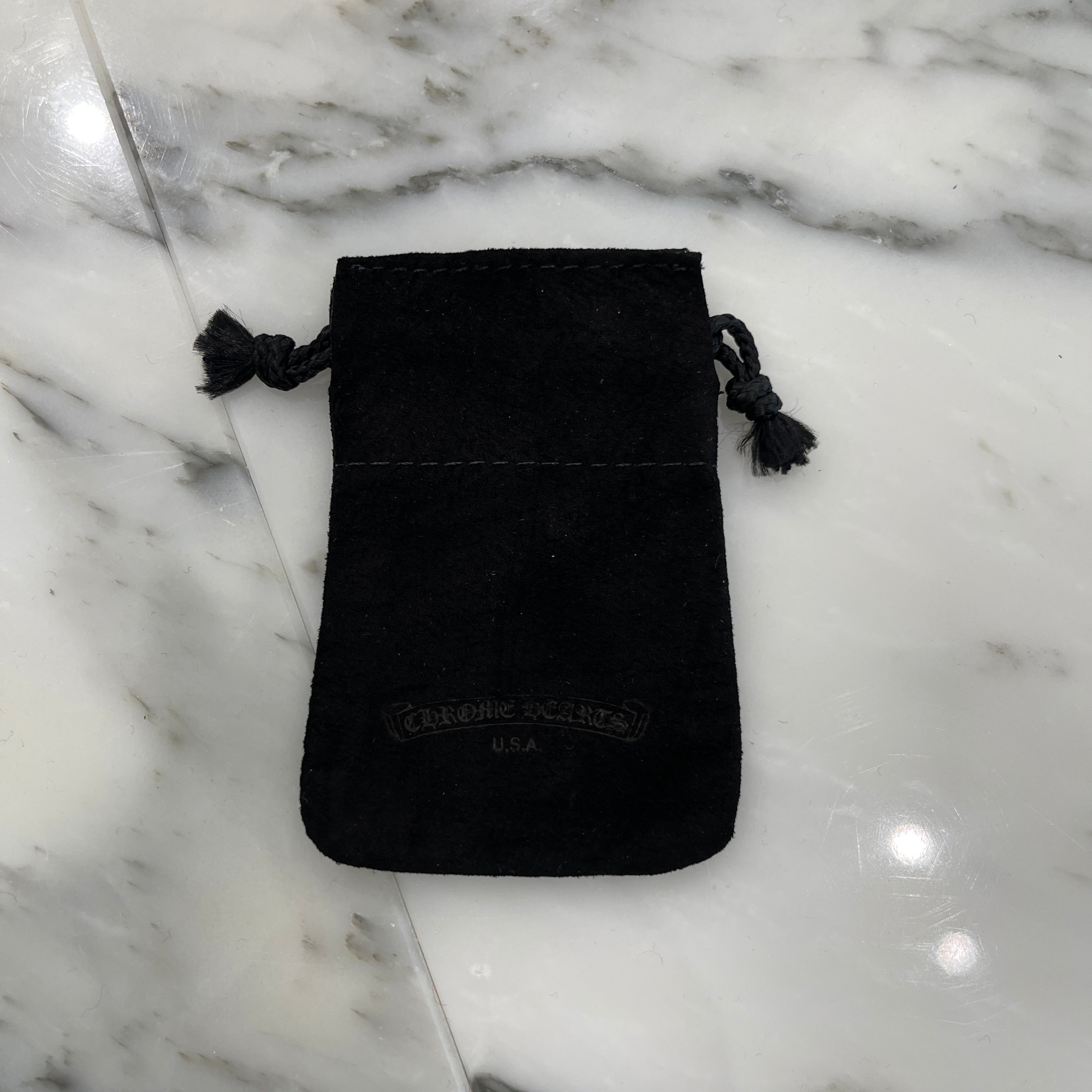 CHROME HEARTS Leather String Dagger Charm Pendant Top クロムハーツ レザー紐 ダガーチャーム ペンダントトップ