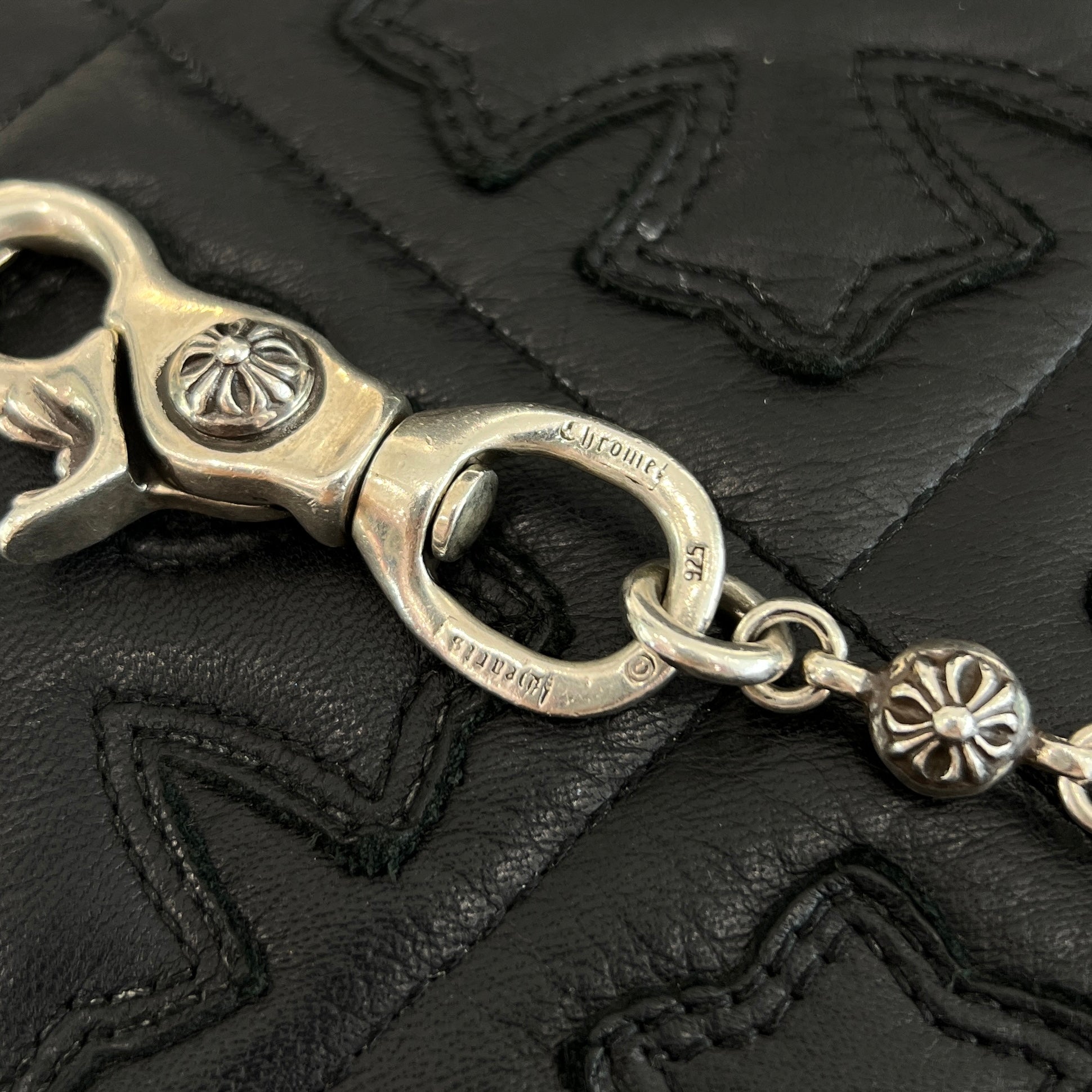 CHROME HEARTS Multi Cross Ball Short Wallet Chain クロムハーツ マルチ クロスボール ショート ウォレットチェーン