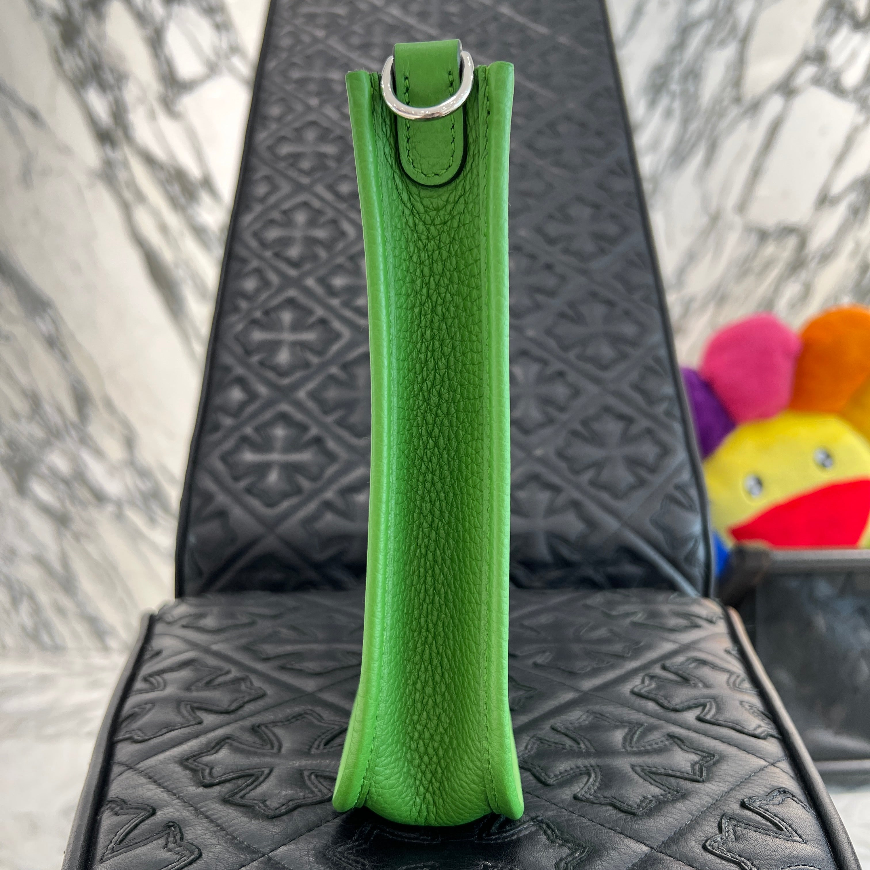 HERMES Evelyn TPM "Vert Yucca" B刻印 エルメス エブリン TPM "ヴェールユッカ" レザーショルダーバッグ B刻印