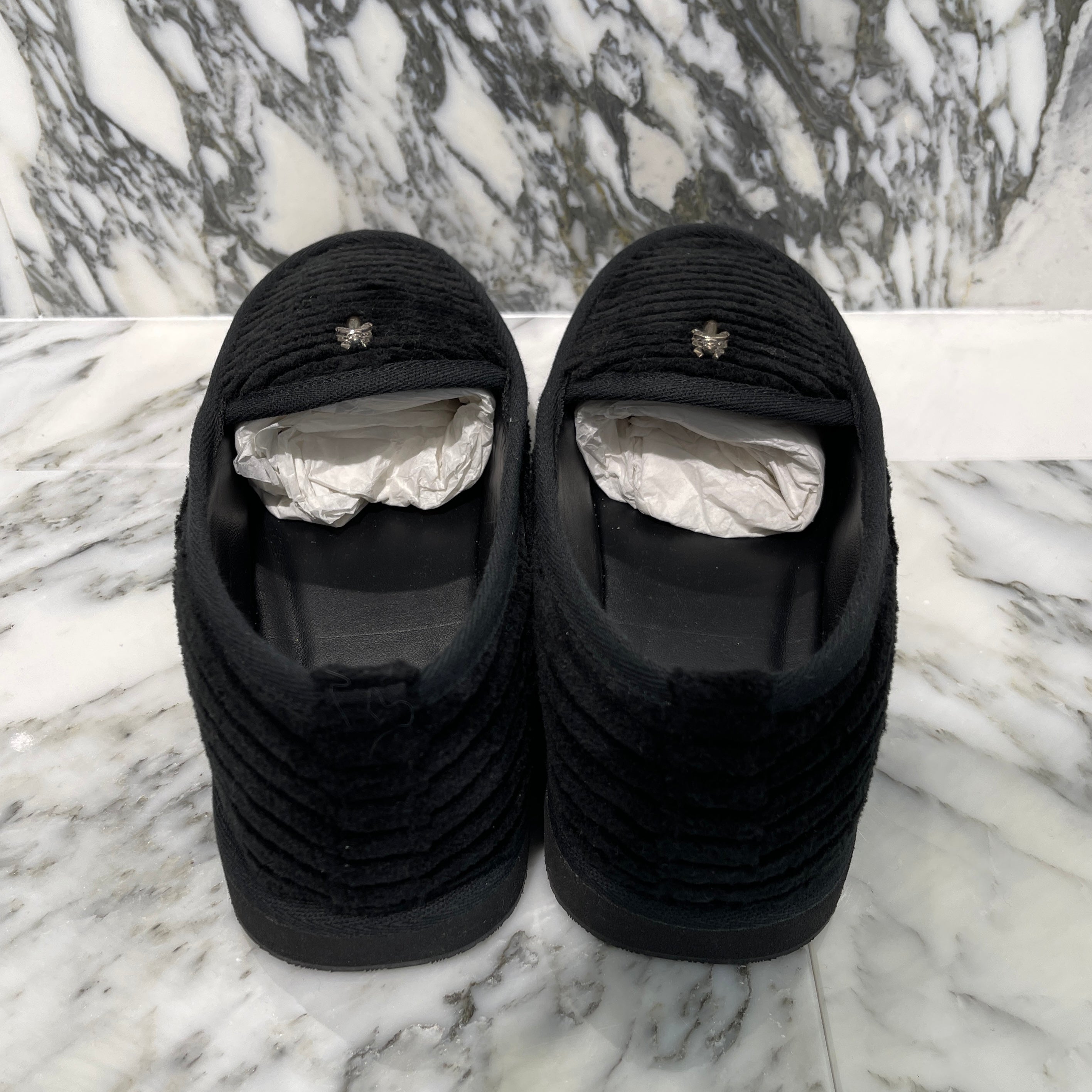 CHROME HEARTS Dagger Corduroy Slip On Size 40 クロムハーツ ダガー コーデュロイ スリッポン スリッパ シューズ サイズ40