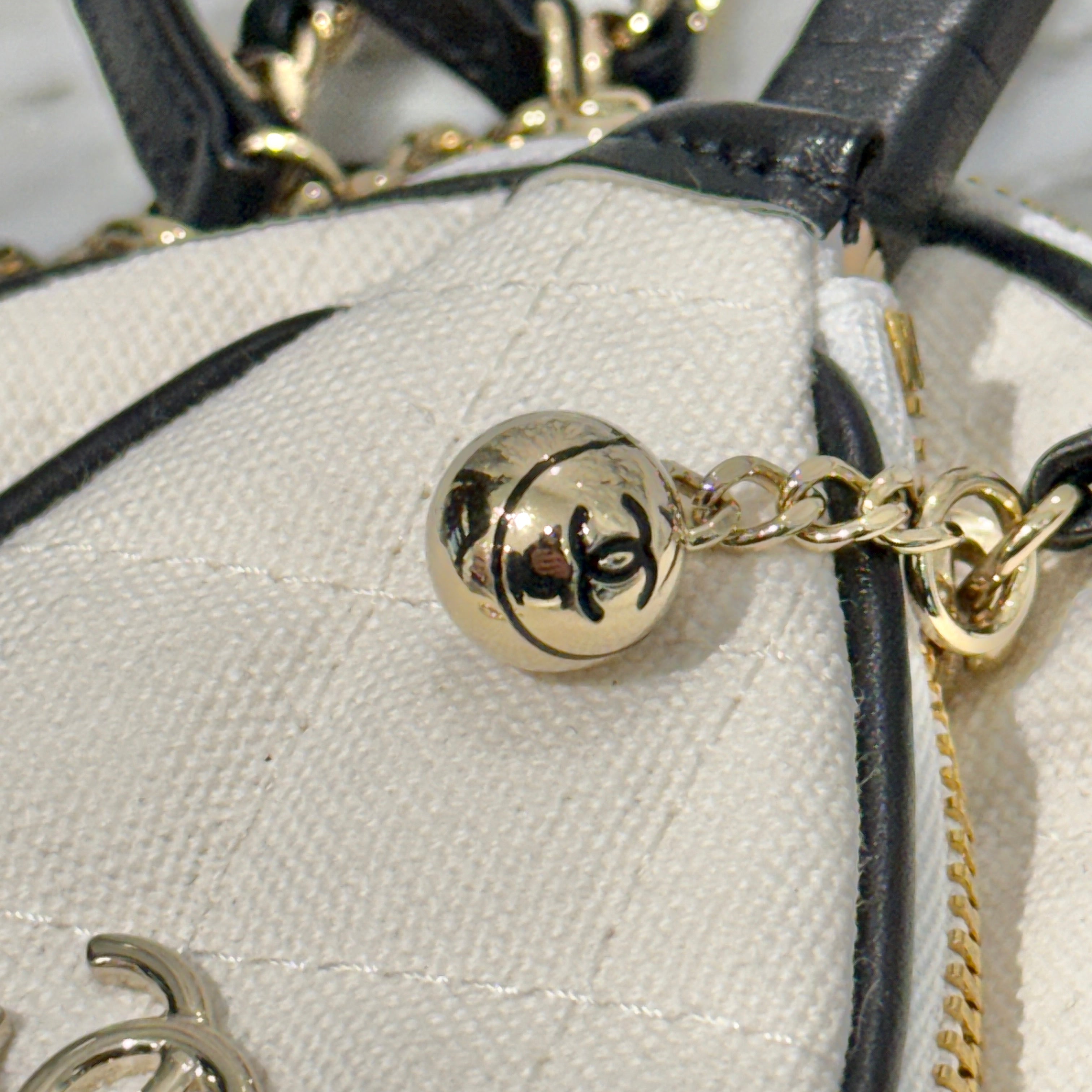 CHANEL 2022AW Coco Masters Canvas Tennis Racquet Shoulder Bag シャネル ココマスターズ キャンバス テニスラケット ショルダーバッグ