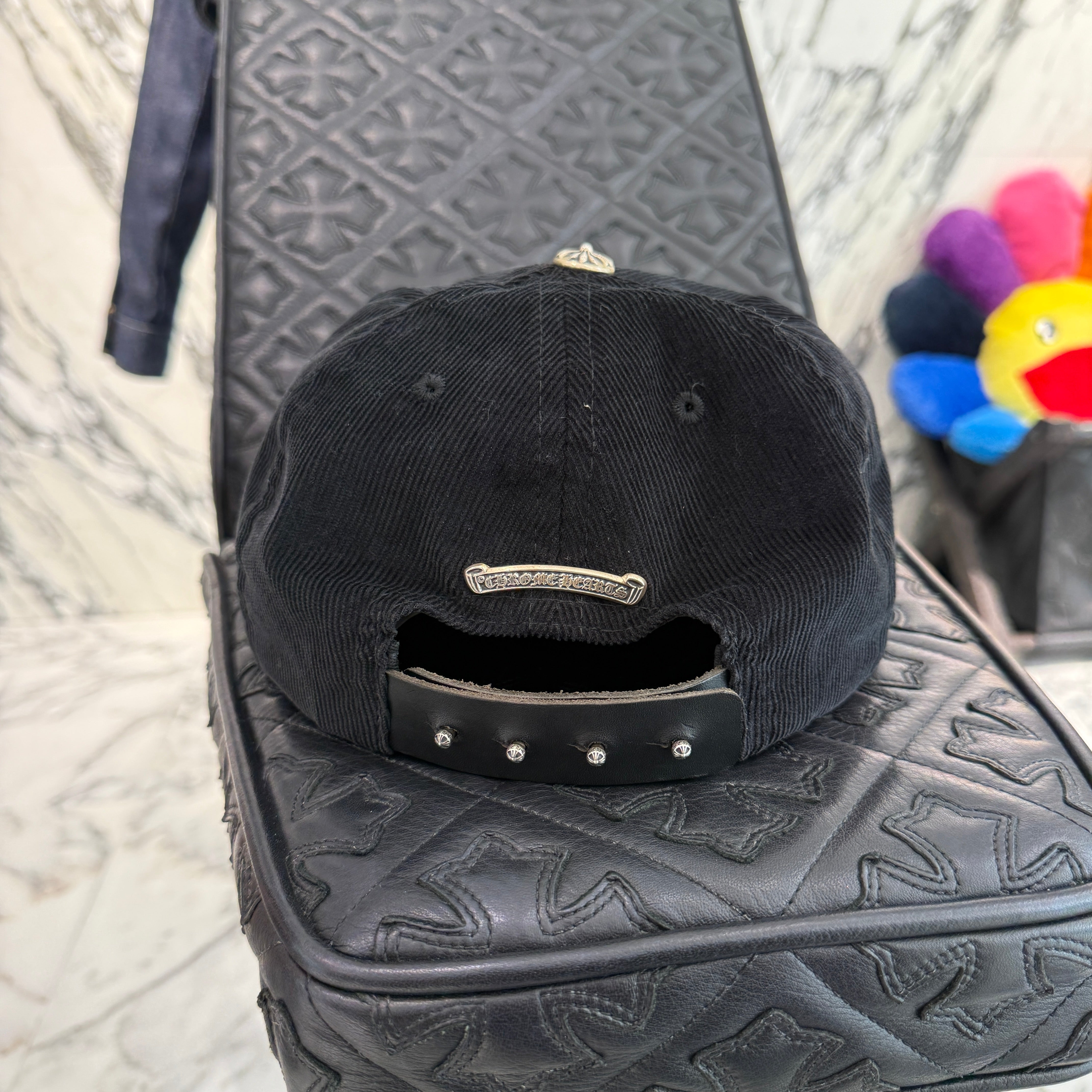 CHROME HEARTS Vine Dagger Embroidery Corduroy Baseball Cap Size ONE SIZE（51-61）クロムハーツ ヴァインダガー刺繍 コーデュロイ ベースボースキャップ サイズONE SIZE（51-61）