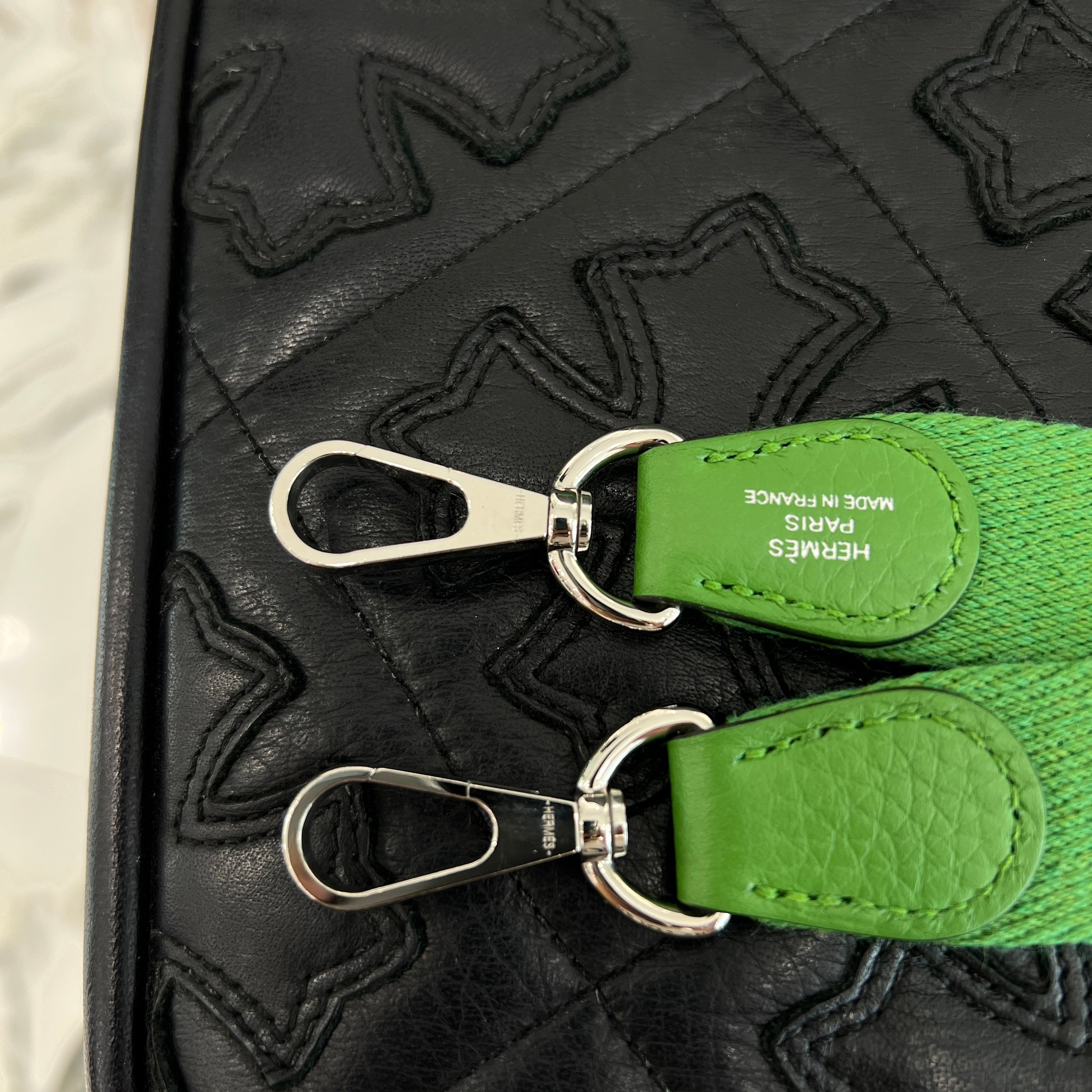 HERMES Evelyn TPM "Vert Yucca" B刻印 エルメス エブリン TPM "ヴェールユッカ" レザーショルダーバッグ B刻印