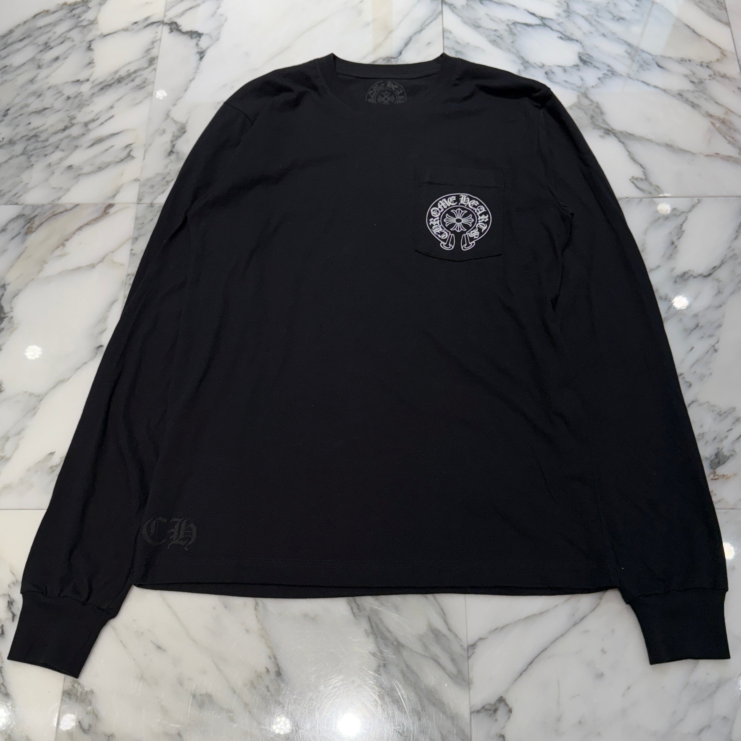 CHROME HEARTS Las Vegas Limited Horseshoe Long Sleeve Tee Size XL クロムハーツ ラスベガス限定 ホースシュー ロングスリーブ Tシャツ サイズXL