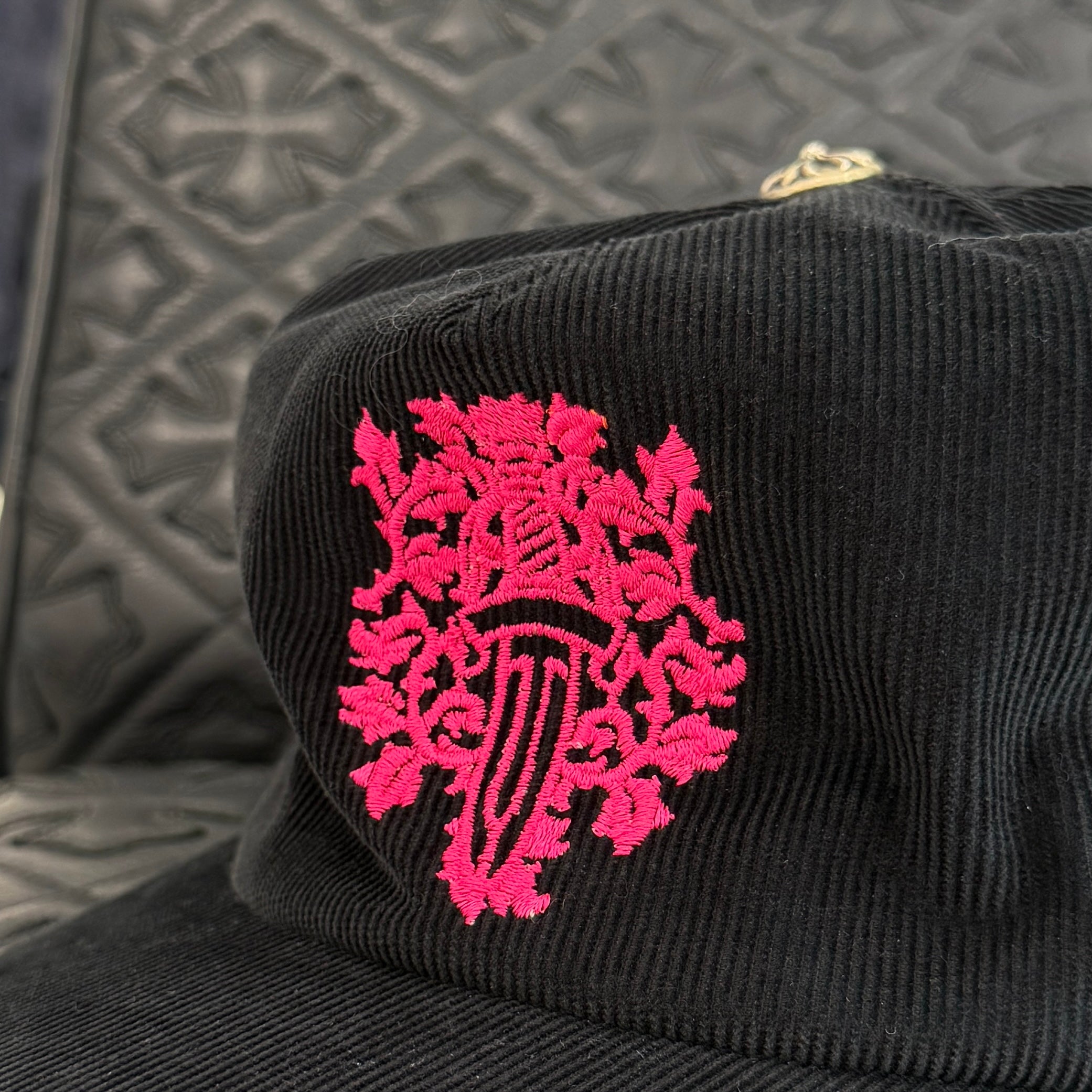 CHROME HEARTS Vine Dagger Embroidery Corduroy Baseball Cap Size ONE SIZE（51-61）クロムハーツ ヴァインダガー刺繍 コーデュロイ ベースボースキャップ サイズONE SIZE（51-61）