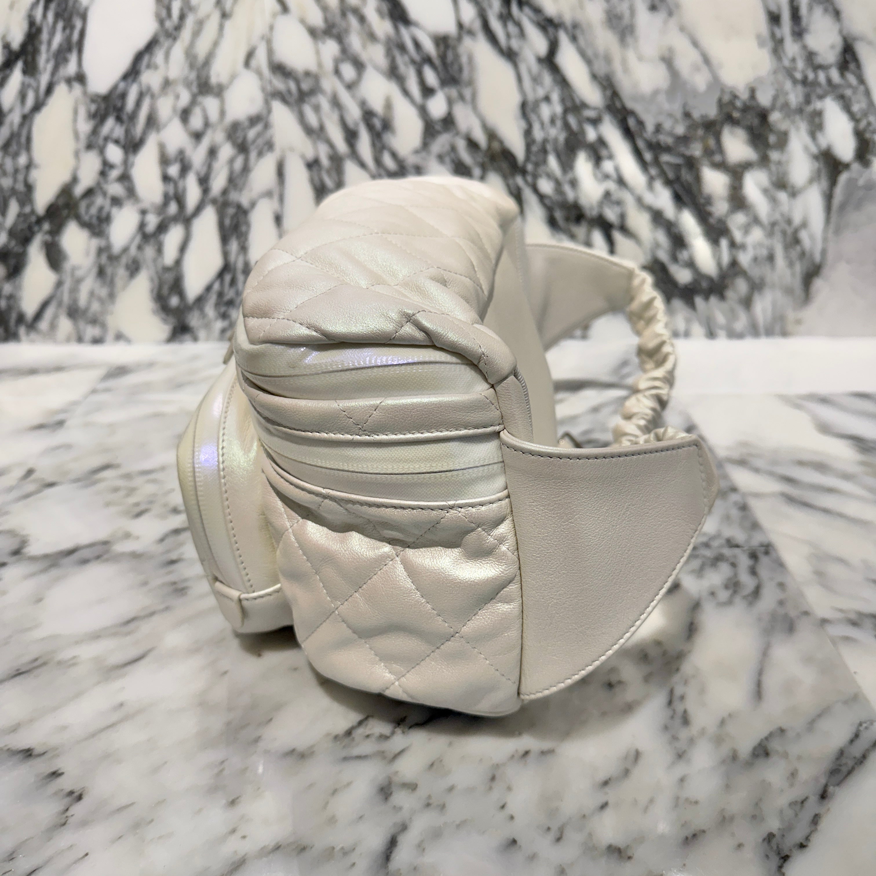 CHANEL Coco Mark Calf Skin Leather 2Way Waist Shoulder Bag シャネル ココマーク カーフスキンレザー 2WAY ウェストポーチ