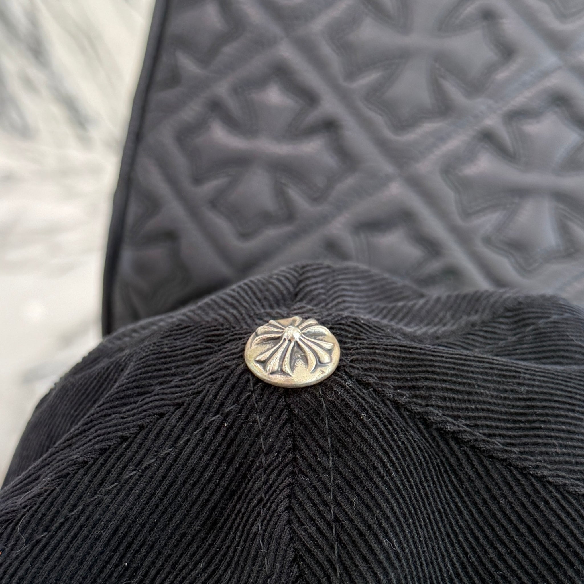 CHROME HEARTS Vine Dagger Embroidery Corduroy Baseball Cap Size ONE SIZE（51-61）クロムハーツ ヴァインダガー刺繍 コーデュロイ ベースボースキャップ サイズONE SIZE（51-61）