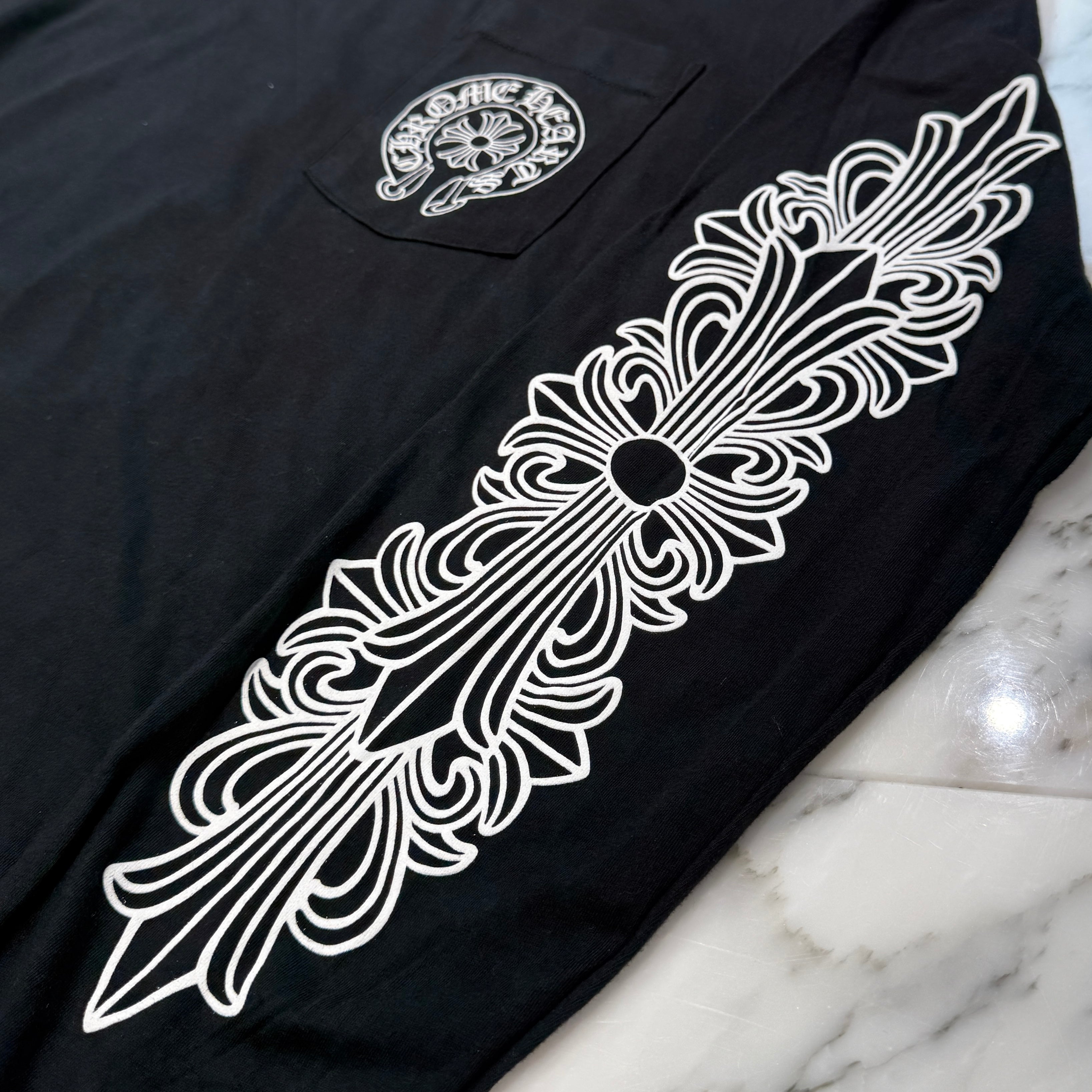 CHROME HEARTS Las Vegas Limited Horseshoe Long Sleeve Tee Size XL クロムハーツ ラスベガス限定 ホースシュー ロングスリーブ Tシャツ サイズXL