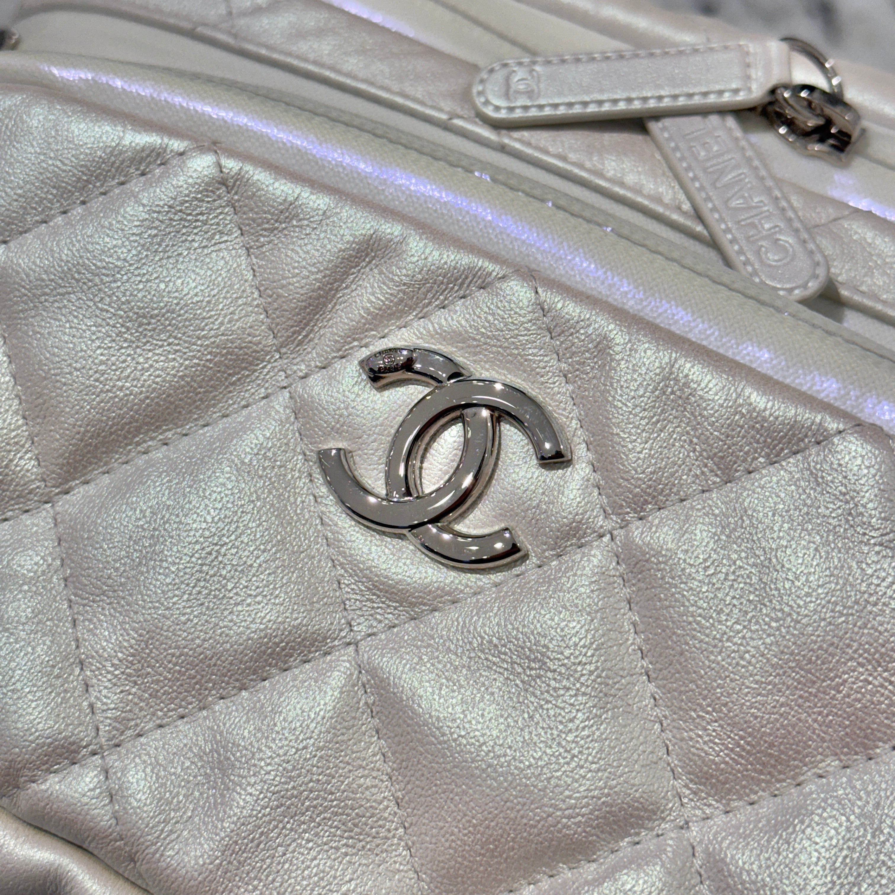 CHANEL Coco Mark Calf Skin Leather 2Way Waist Shoulder Bag シャネル ココマーク カーフスキンレザー 2WAY ウェストポーチ