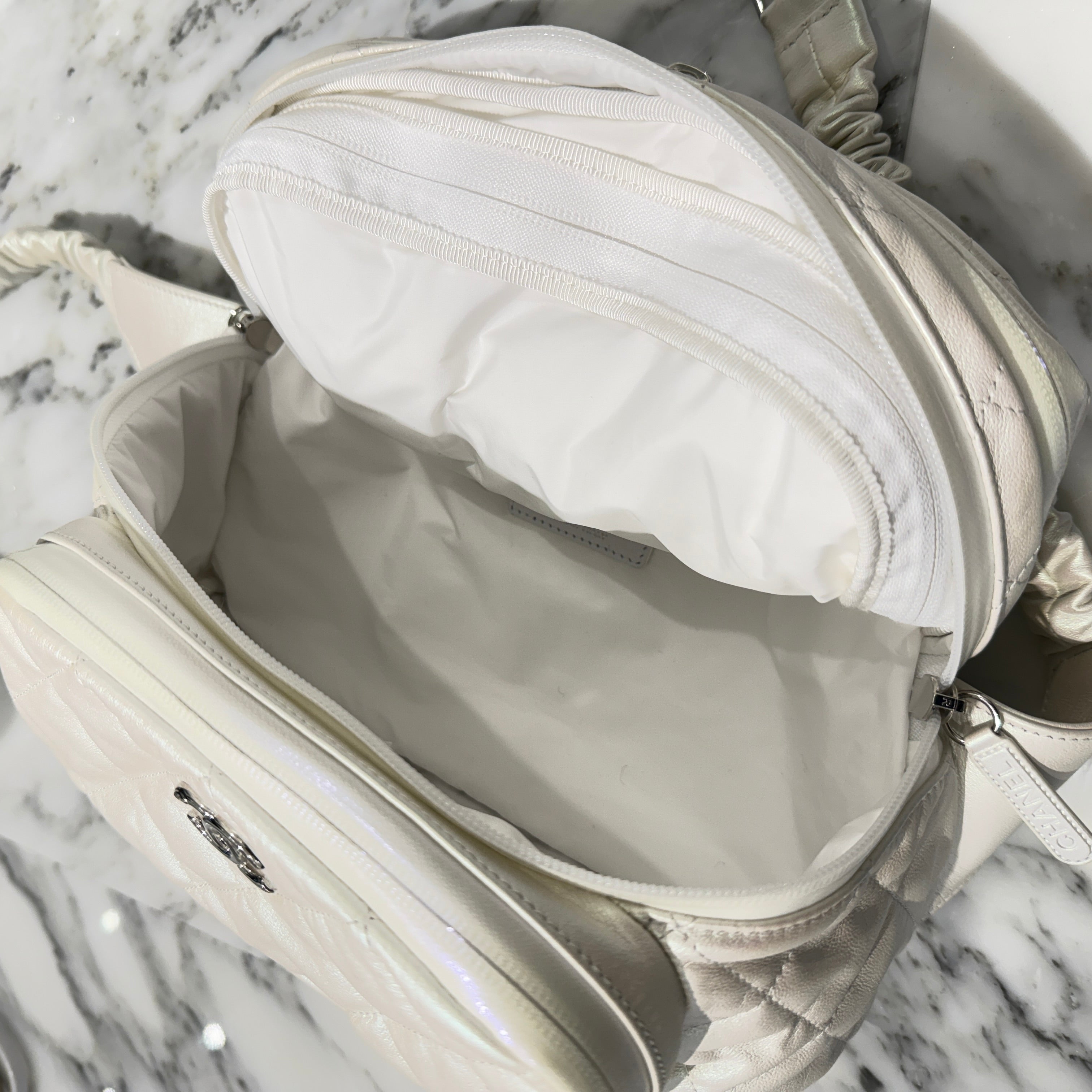 CHANEL Coco Mark Calf Skin Leather 2Way Waist Shoulder Bag シャネル ココマーク カーフスキンレザー 2WAY ウェストポーチ