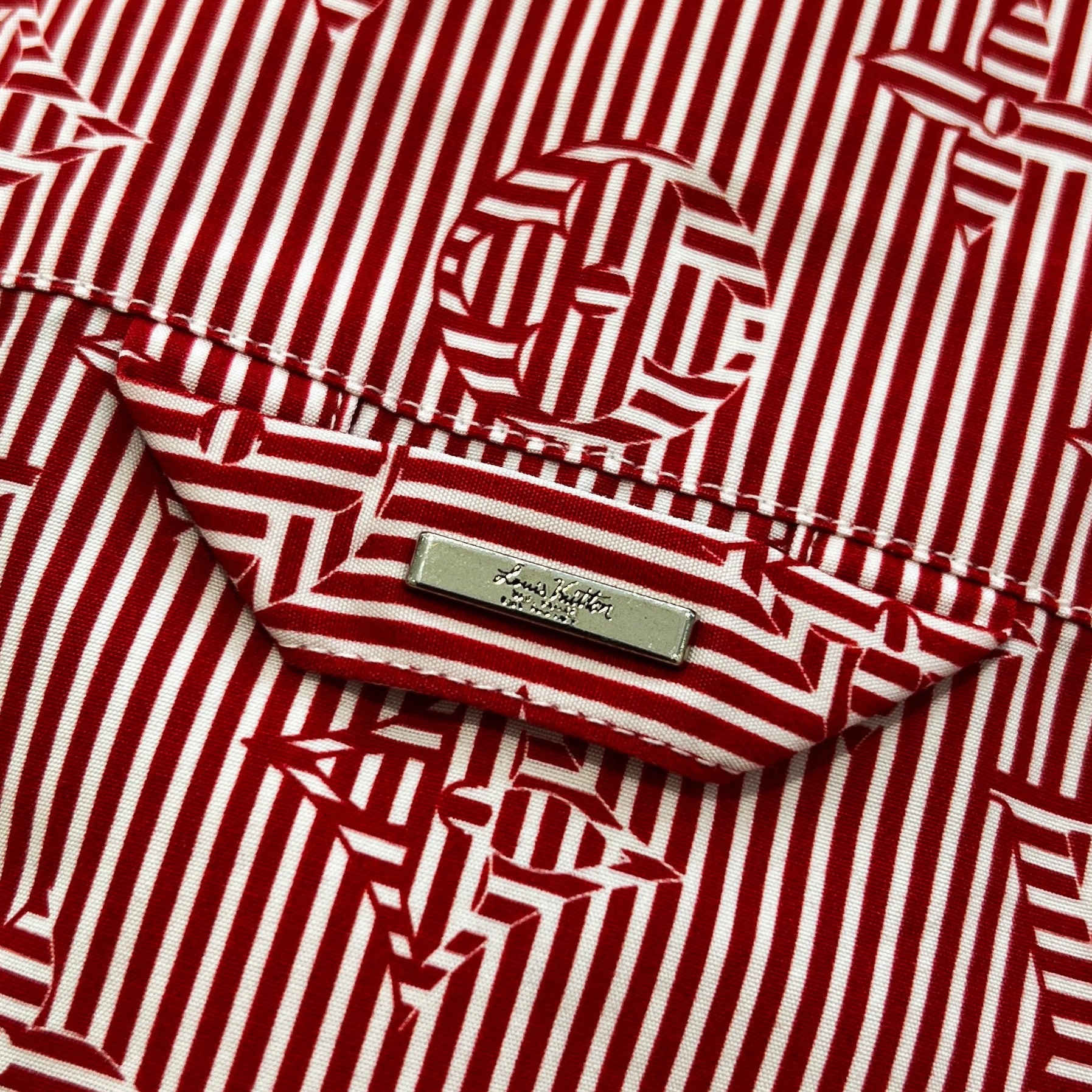LOUIS VUITTON 2023SS Signature Stripe Monogram Short Sleeve Shirt HOS53W Size S ルイヴィトン シグネチャーストライプ モノグラム 半袖シャツ サイズS