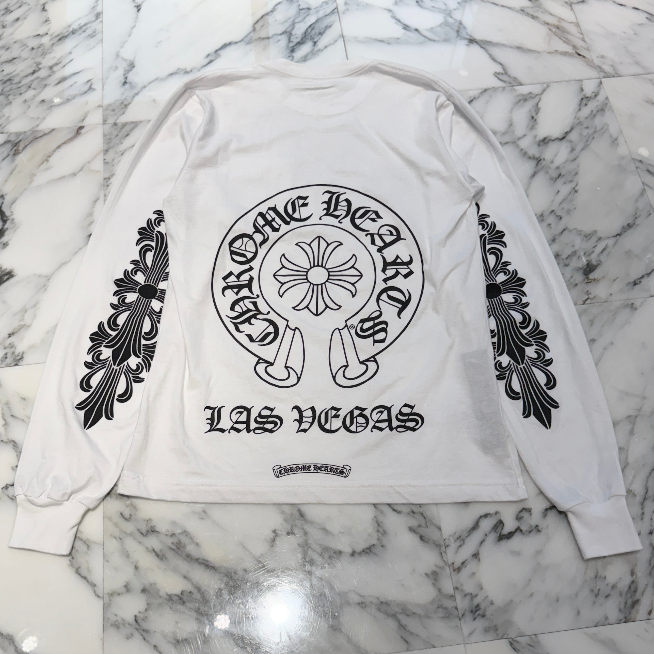 CHROME HEARTS Las Vegas Limited Horseshoe Long Sleeve Tee