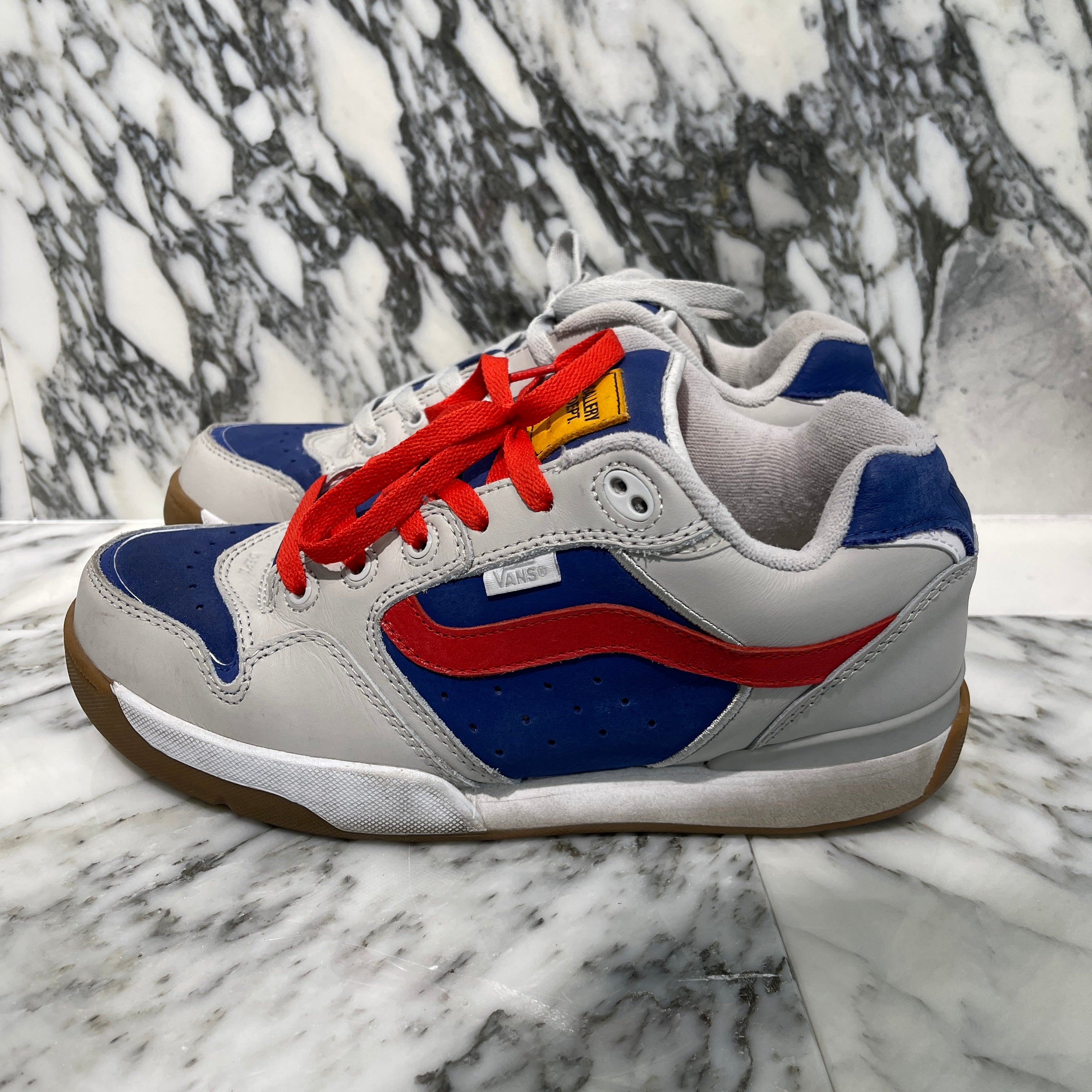 GALLERY DEPT. × Vault by Vans 2023AW Rowley XLT LX "Blue Steel" Low Cut Sneakers VN000E21DC6 Size 27cm ギャラリーデプト. × ボルト バイ バンズ ローリー XLT LX "ブルースチール" ローカット スニーカー サイズ27cm