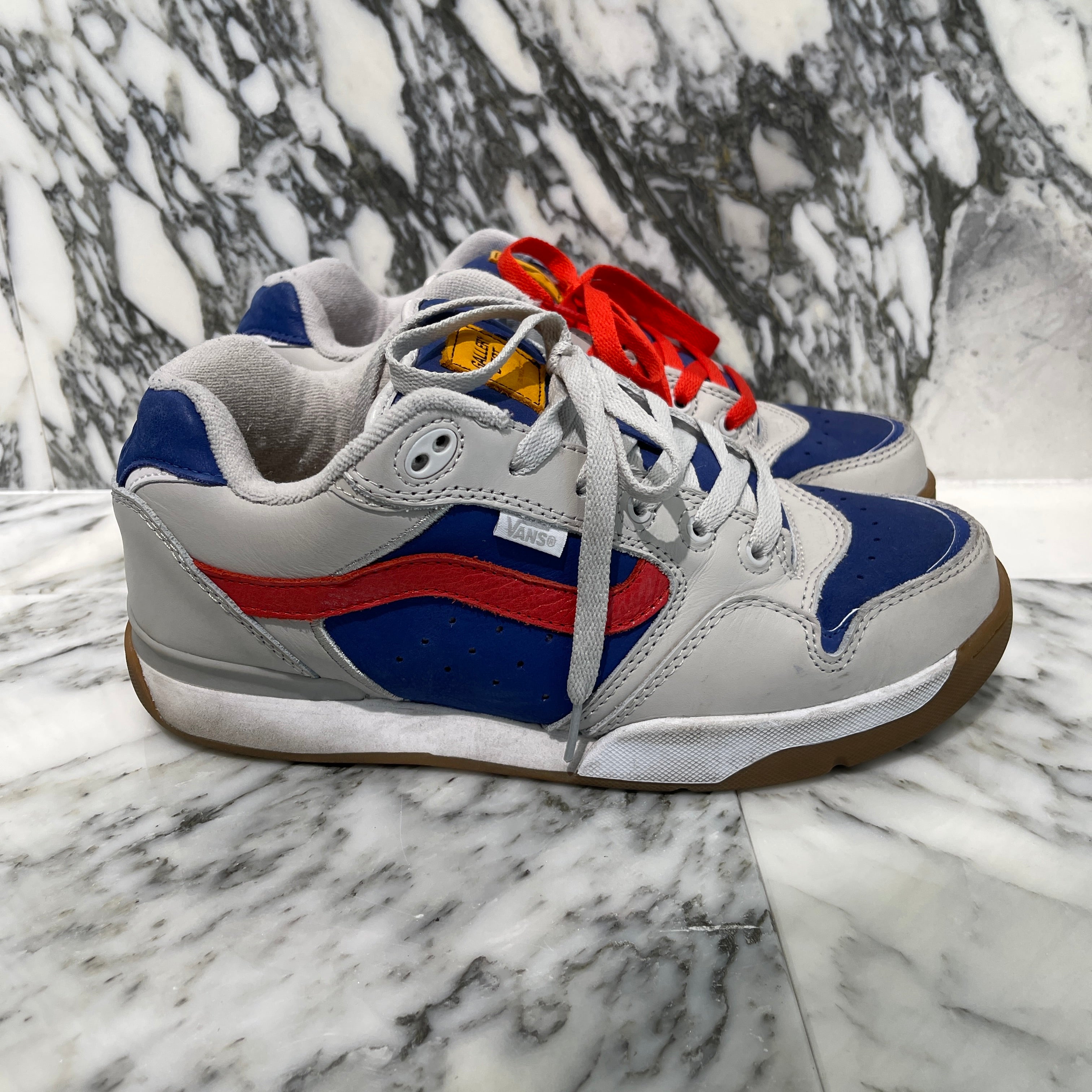 GALLERY DEPT. × Vault by Vans 2023AW Rowley XLT LX "Blue Steel" Low Cut Sneakers VN000E21DC6 Size 27cm ギャラリーデプト. × ボルト バイ バンズ ローリー XLT LX "ブルースチール" ローカット スニーカー サイズ27cm