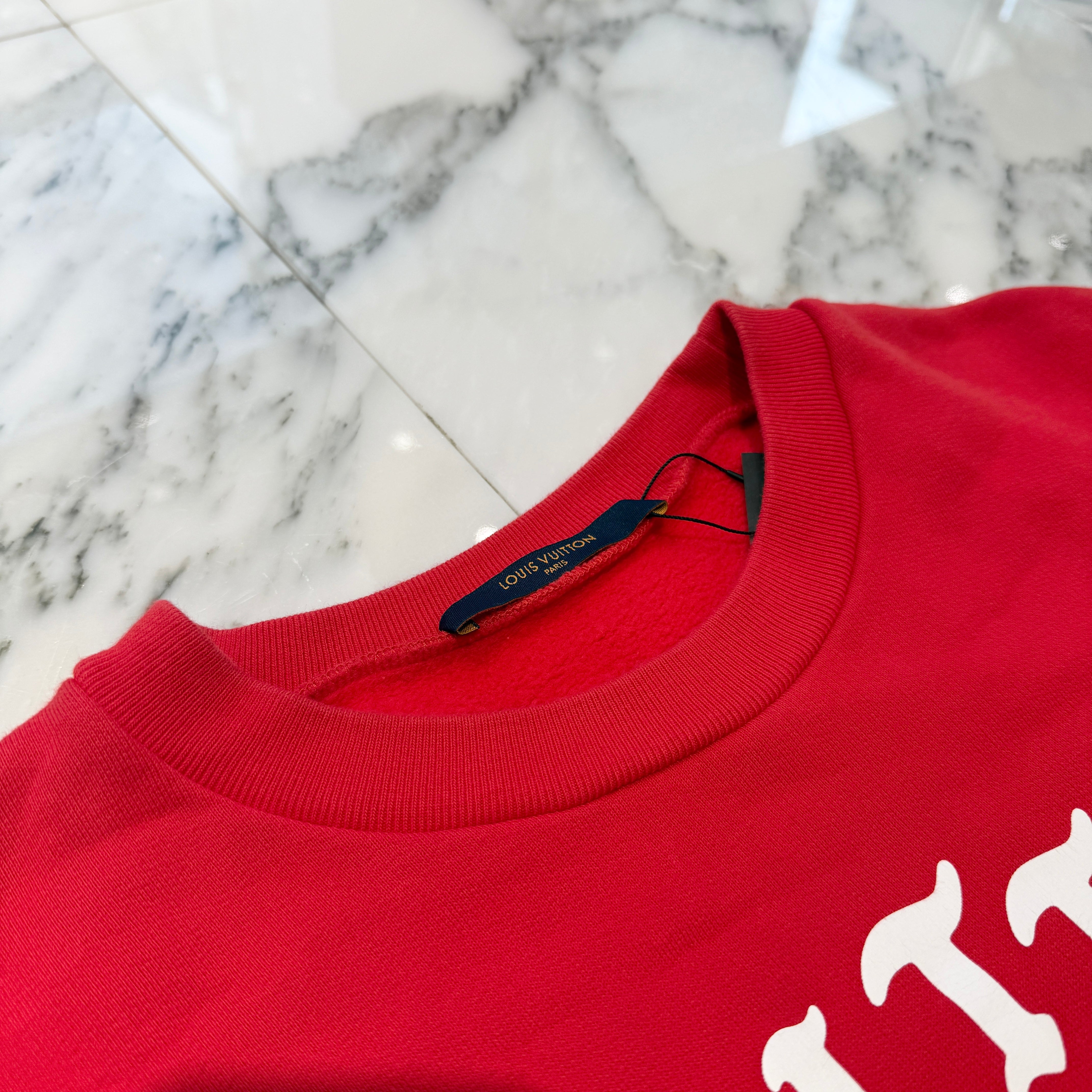 LOUIS VUITTON 2022SS Rockers "Amen Break" Crewneck Sweatshirt Size M ルイヴィトン ロッカーズ "アーメンブレーク" クルーネック スウェットシャツ サイズM