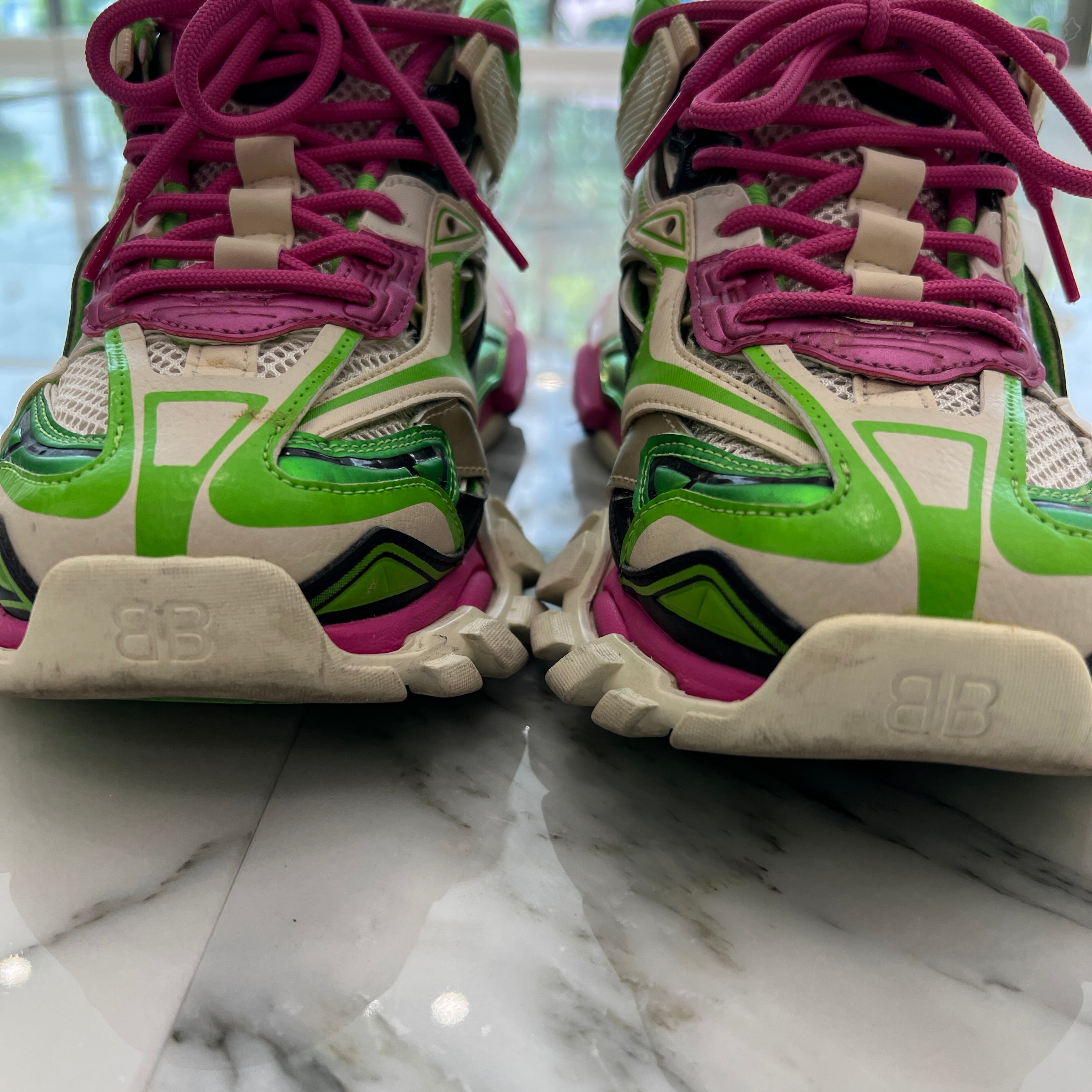 BALENCIAGA 2020SS TRACK2 OPEN SNEAKERS 568614 W2GN3 9199 Size 27cm バレンシアガ トラック2 オープン スニーカー サイズ27cm