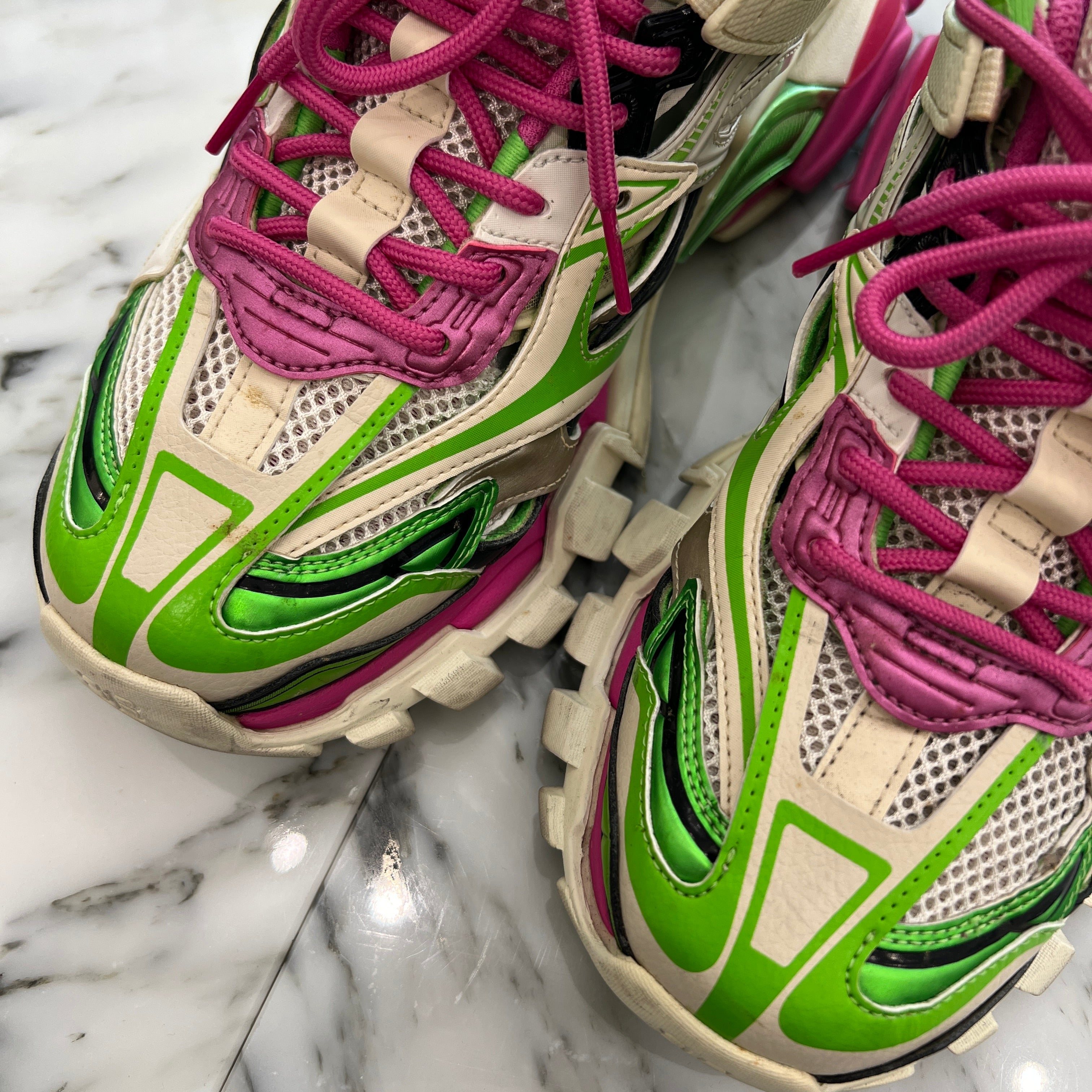 BALENCIAGA 2020SS TRACK2 OPEN SNEAKERS 568614 W2GN3 9199 Size 27cm バレンシアガ トラック2 オープン スニーカー サイズ27cm