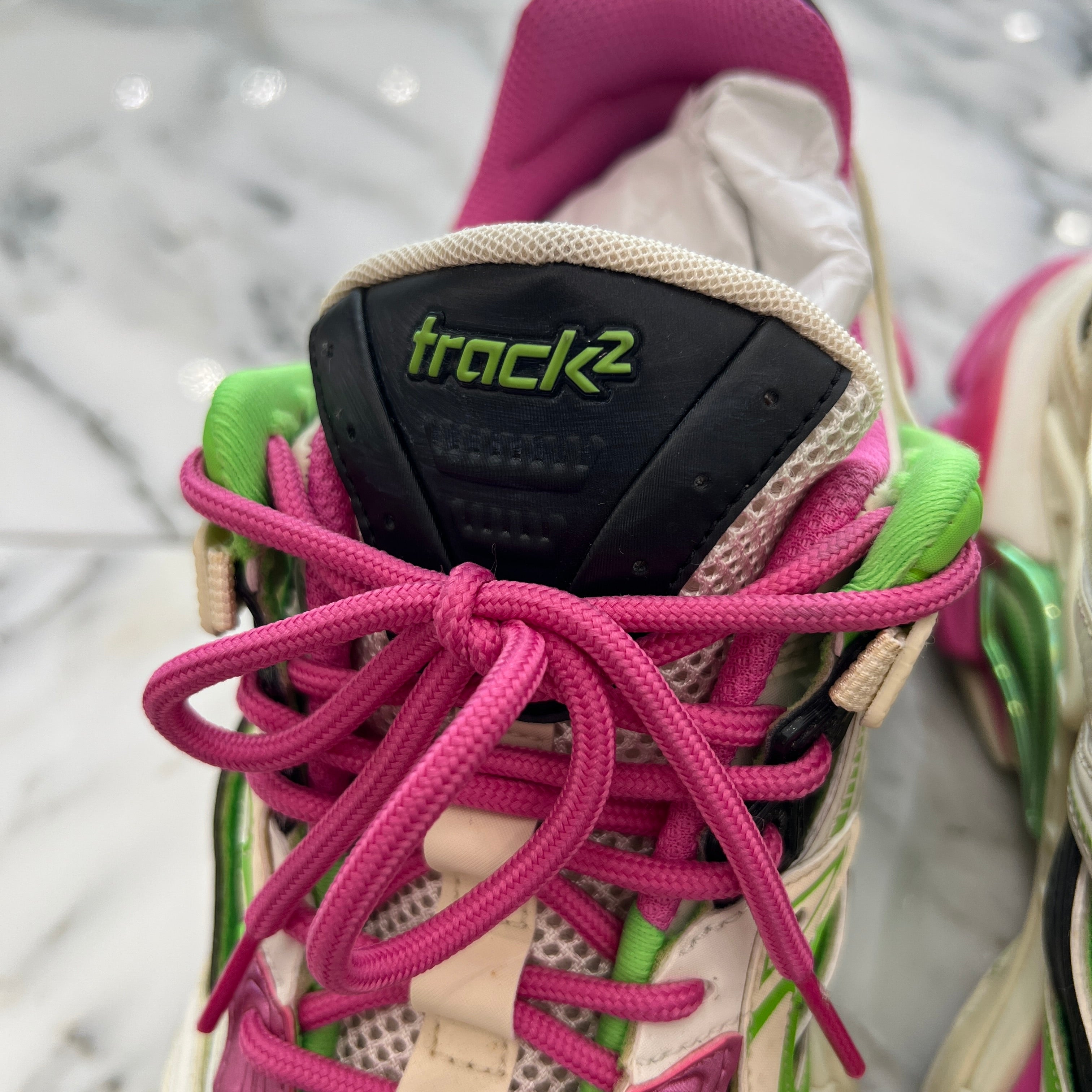 BALENCIAGA 2020SS TRACK2 OPEN SNEAKERS 568614 W2GN3 9199 Size 27cm バレンシアガ トラック2 オープン スニーカー サイズ27cm