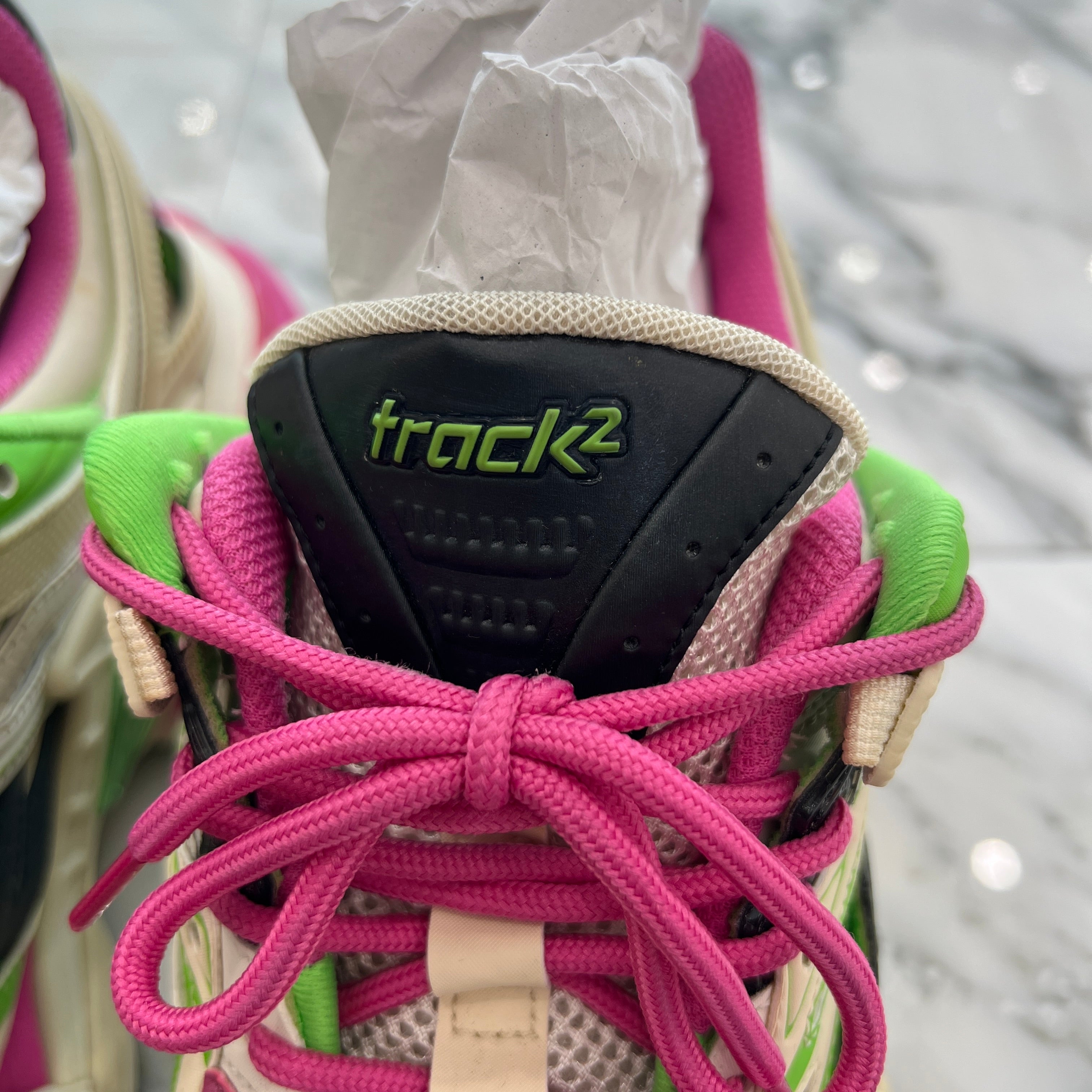 BALENCIAGA 2020SS TRACK2 OPEN SNEAKERS 568614 W2GN3 9199 Size 27cm バレンシアガ トラック2 オープン スニーカー サイズ27cm