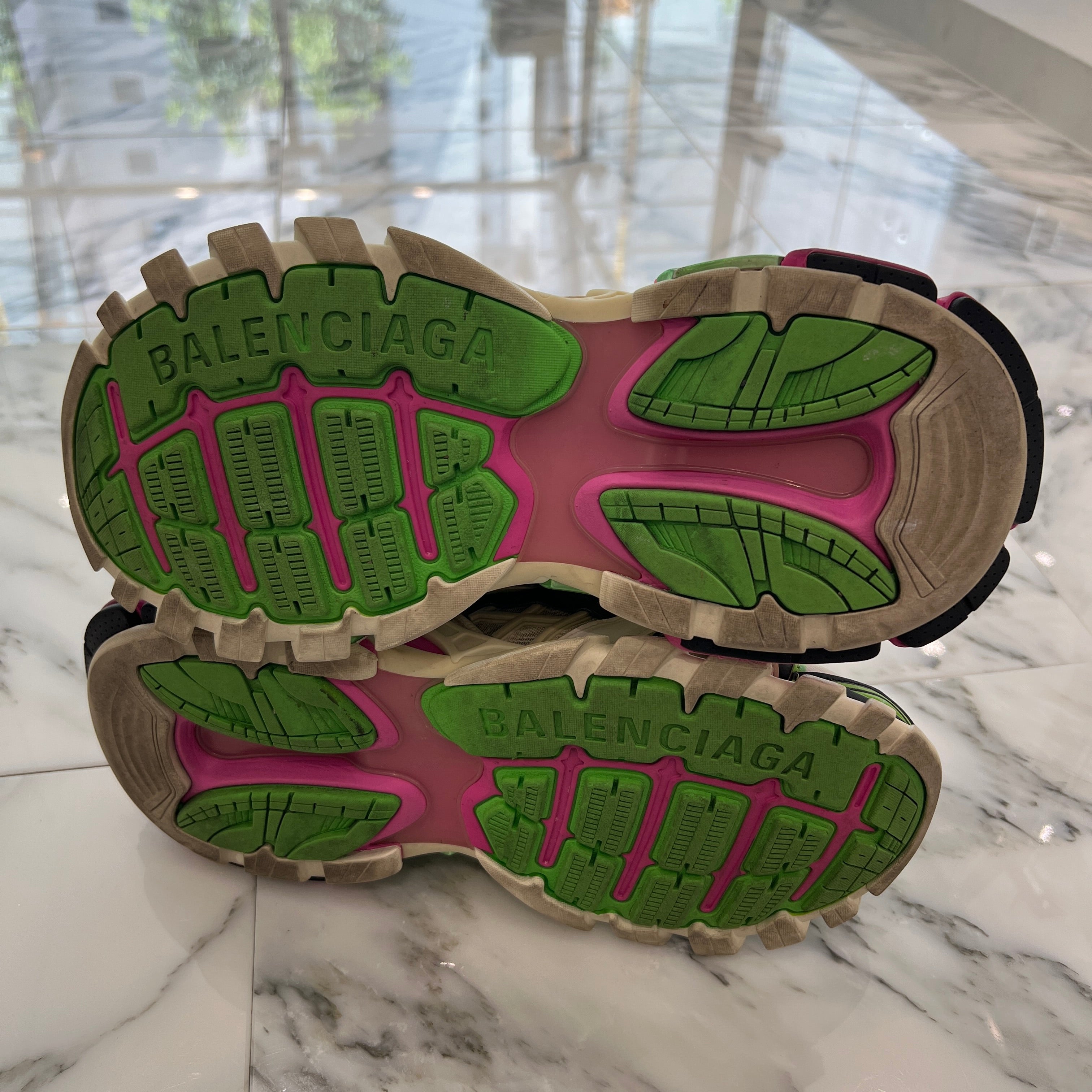 BALENCIAGA 2020SS TRACK2 OPEN SNEAKERS 568614 W2GN3 9199 Size 27cm バレンシアガ トラック2 オープン スニーカー サイズ27cm