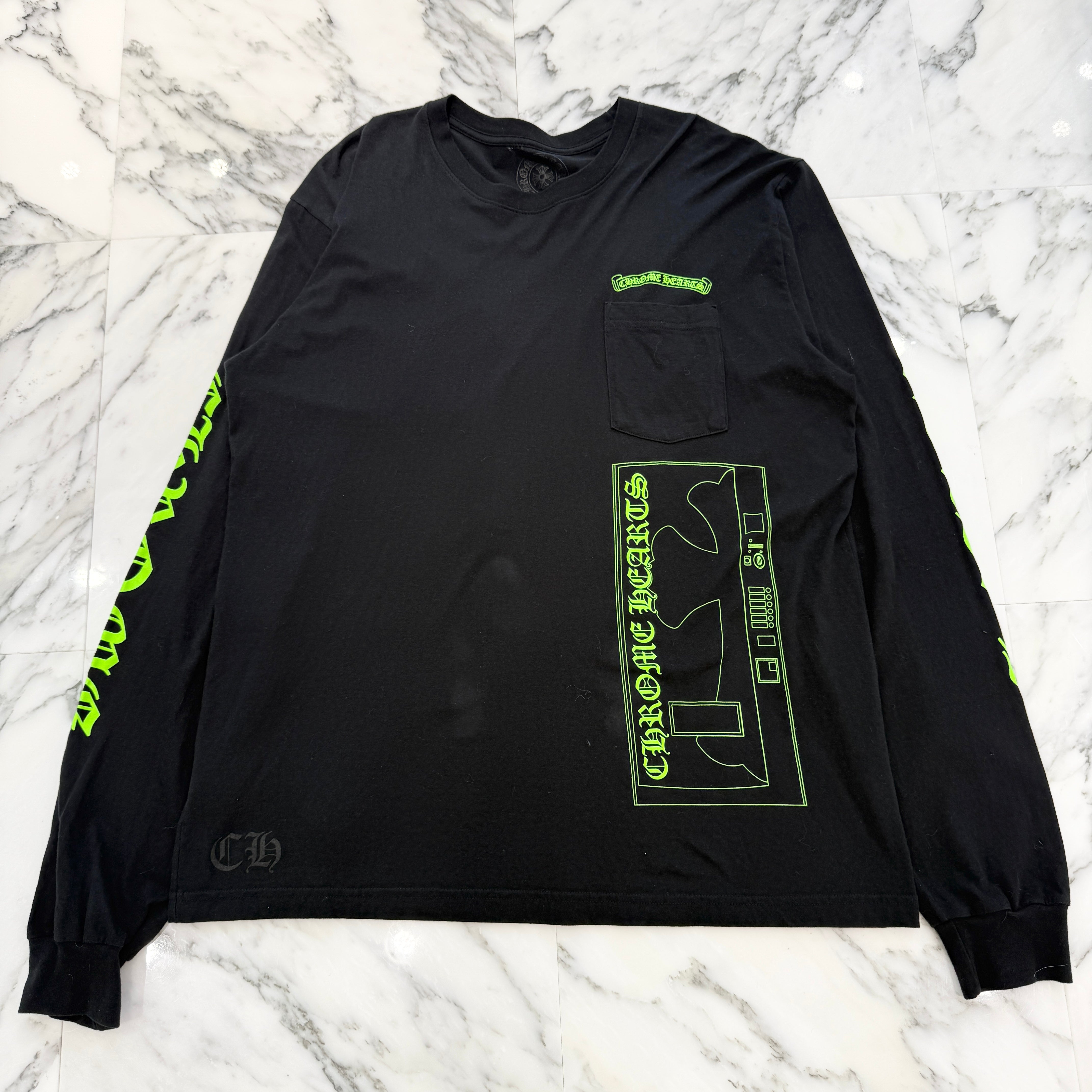 CHROME HEARTS TOKYO AOYAMA Limited Vending Machine Long Sleeve Tee Size XL クロムハーツ 東京青山限定 自動販売機モチーフ ロングスリーブTシャツ サイズXL