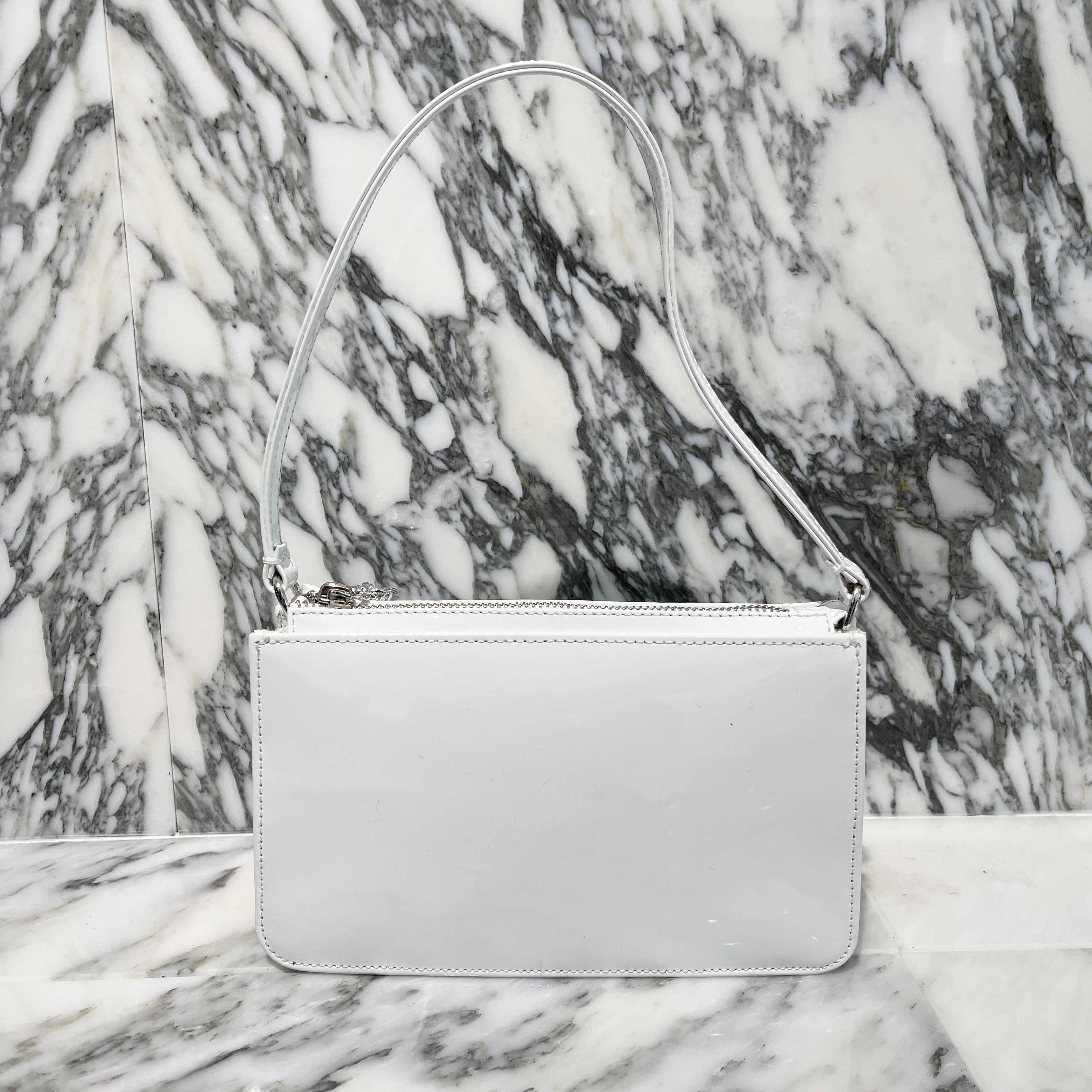 CHROME HEARTS The Night Patent Leather Hand Bag クロムハーツ ザ・ナイト パテントレザー ハンドバック