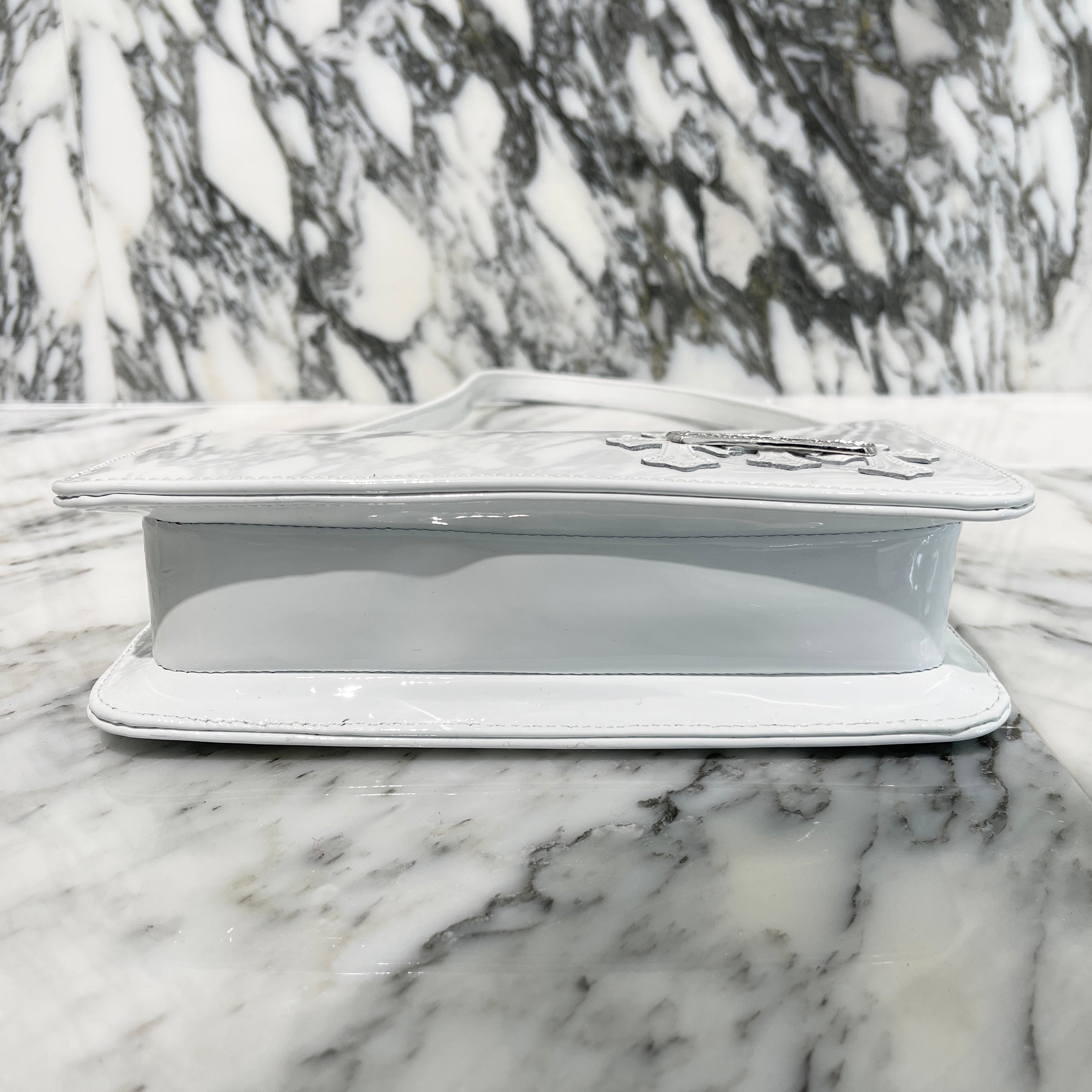 CHROME HEARTS The Night Patent Leather Hand Bag クロムハーツ ザ・ナイト パテントレザー ハンドバック