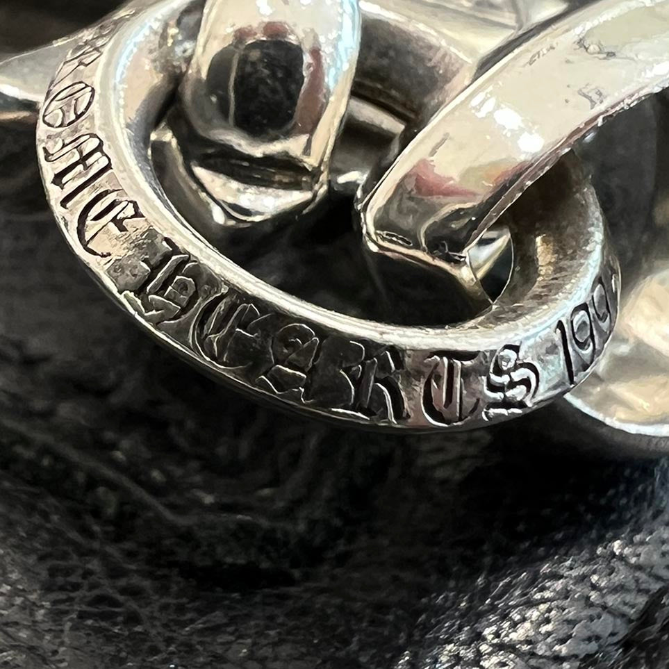 CHROME HEARTS Small CH Cross Pendant With Bail クロムハーツ スモール CHクロス ペンダント ウィズ ベイル シルバー925