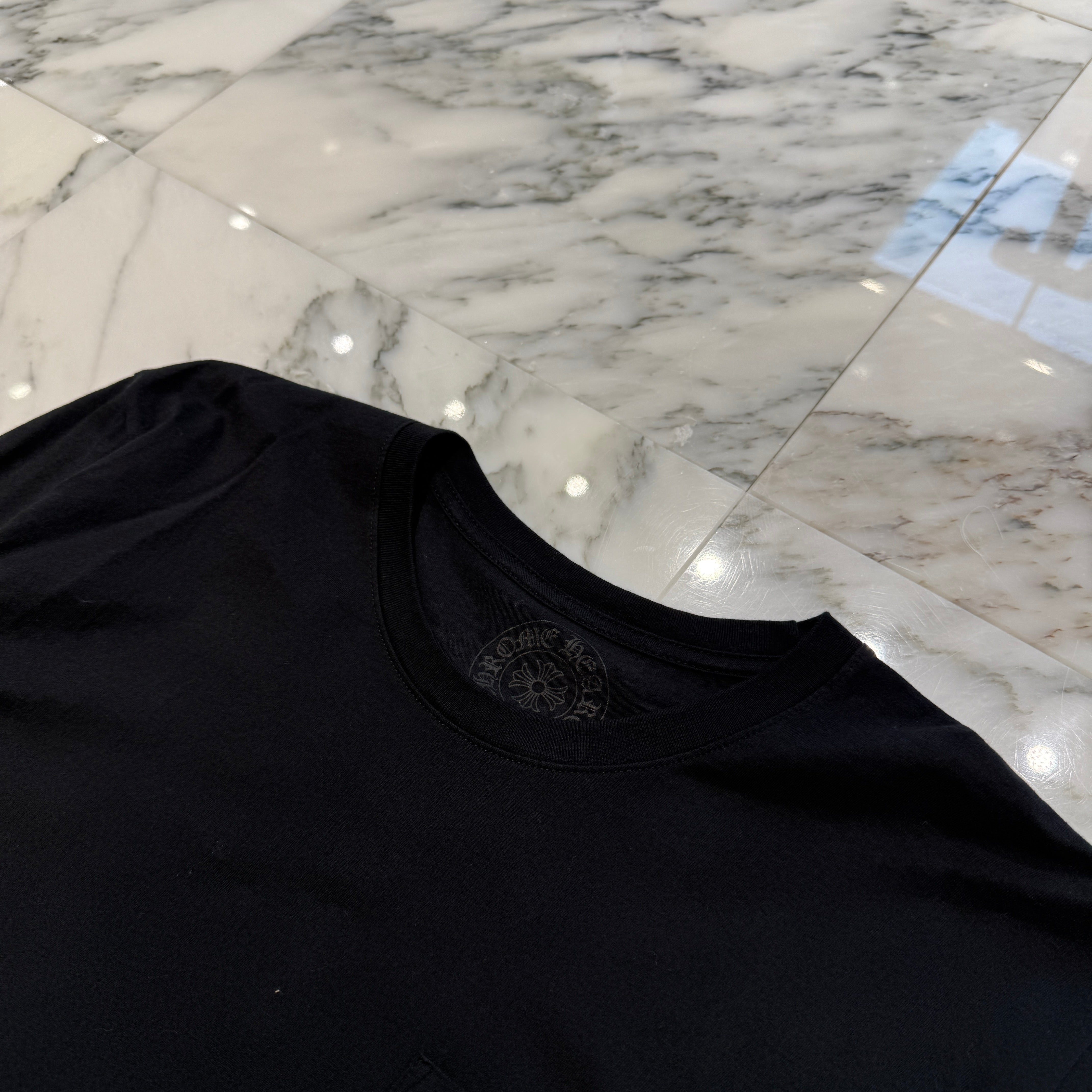 CHROME HEARTS MLTCOL CEM CRS Long Sleeve Tee Size L クロムハーツ マルチカラー セメタリークロス ロングスリーブTシャツ サイズL