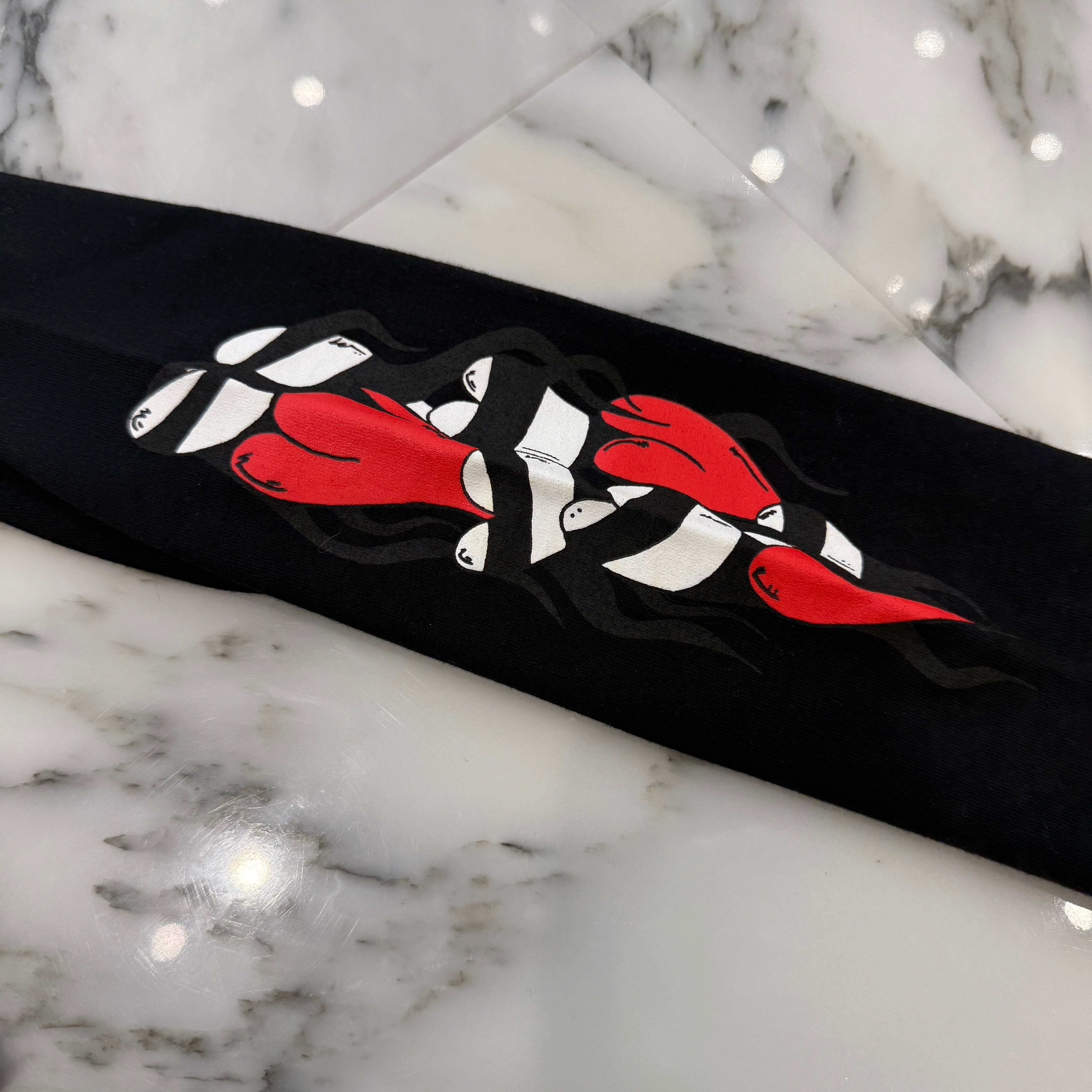 CHROME HEARTS × MATTY BOY Sick Heart Biking Long Sleeve Tee Size M クロムハーツ × マッティボーイ シックハート バイキング ロングスリーブTシャツ サイズM