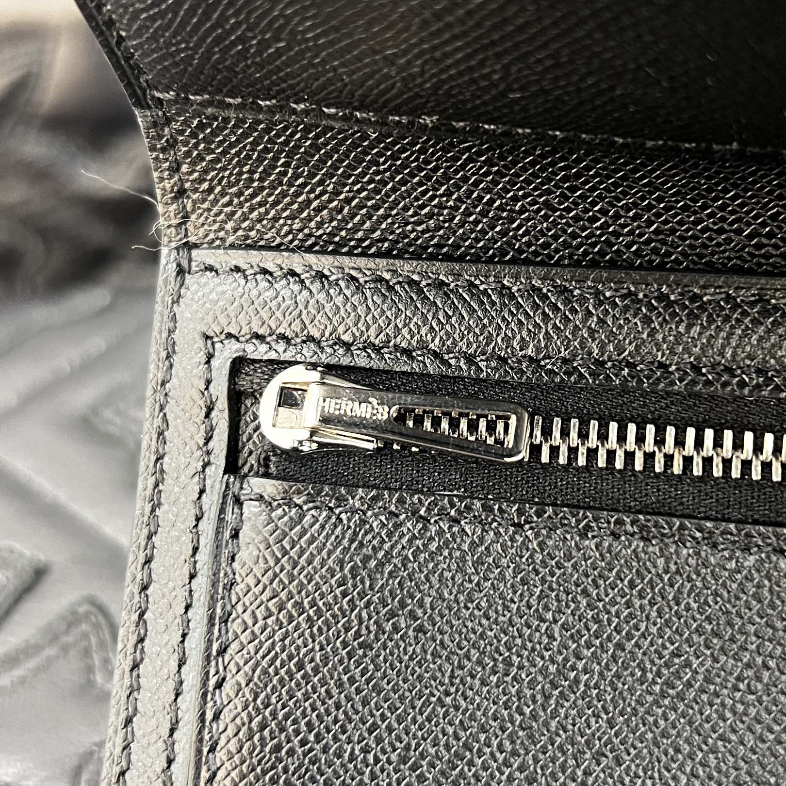 HERMES Bearn Combine Wallet "MONOCHROME" W刻印 エルメス ベアン コンビネ ウォレット "モノクローム" W刻印