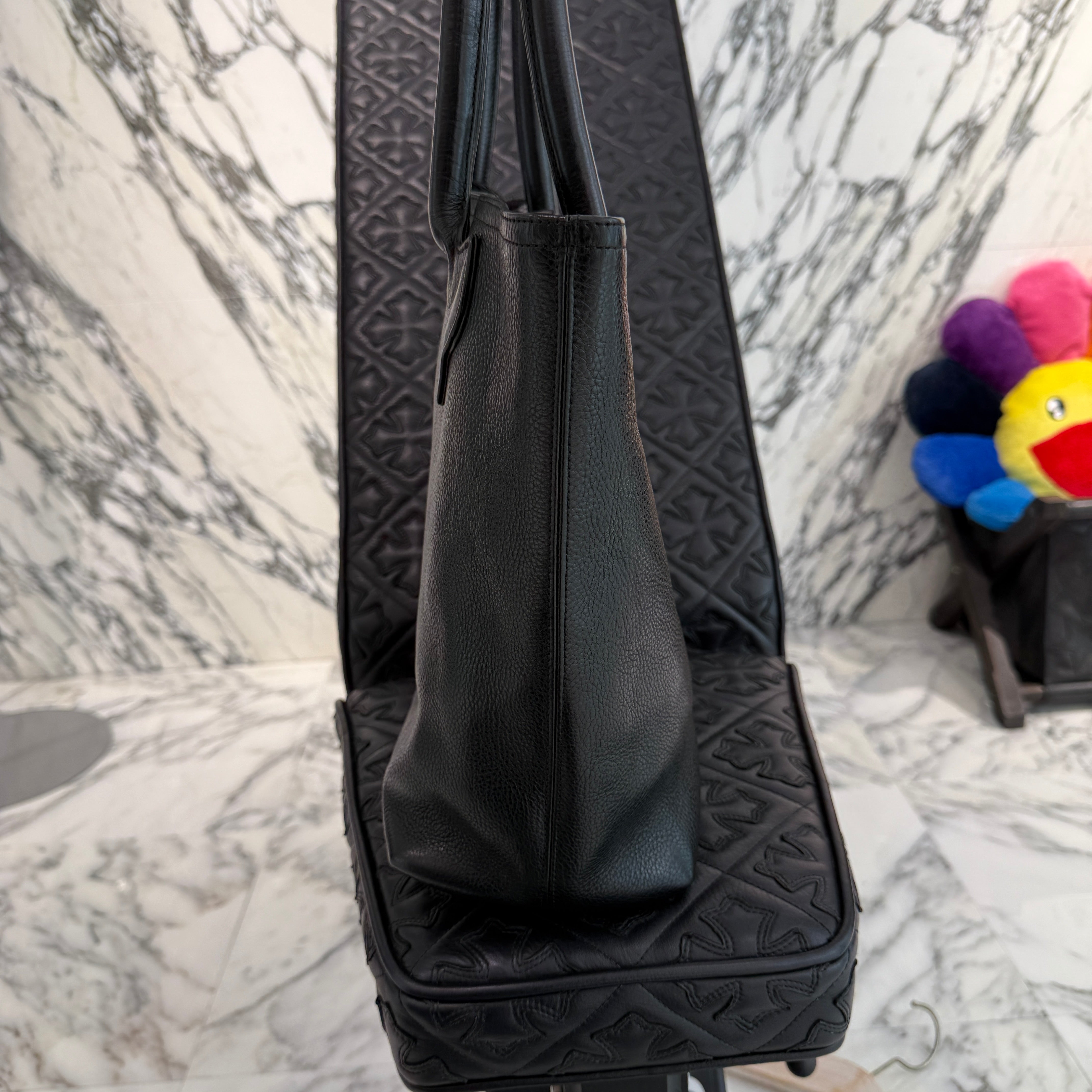 CHROME HEARTS 1 Cross Leather Patch FS Tote Bag クロムハーツ 1クロス レザーパッチ FS トートバッグ