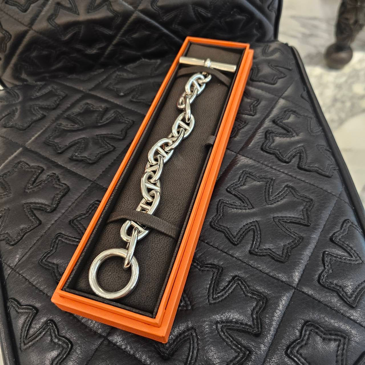 HERMES Chaine d’Ancre TGM 11 エルメス シェーヌダンクル TGM 11コマ