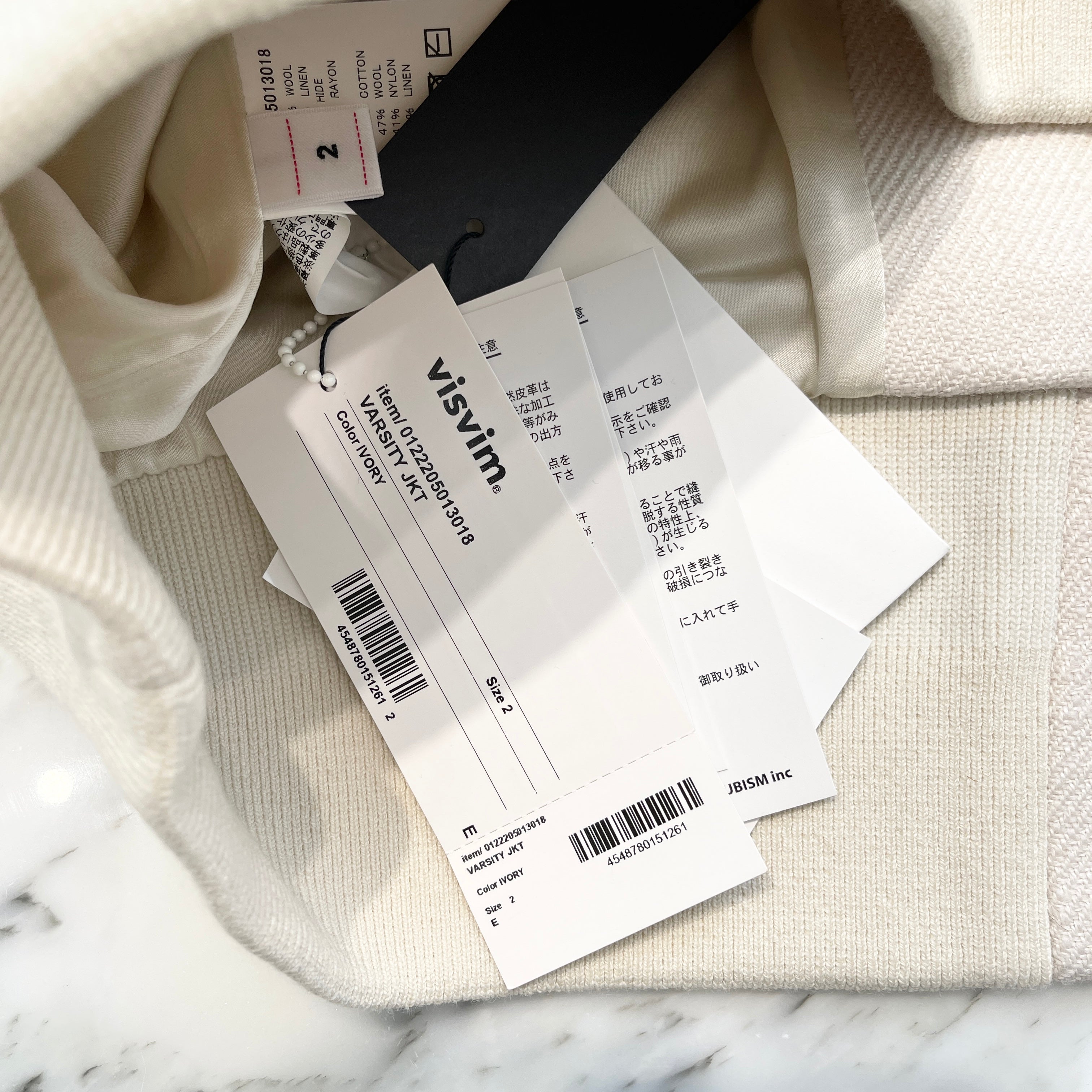 visvim 2022AW Varsity Jacket 0122205013018 Size 2 ビズビム ヴァーシティー ジャケット サイズ2