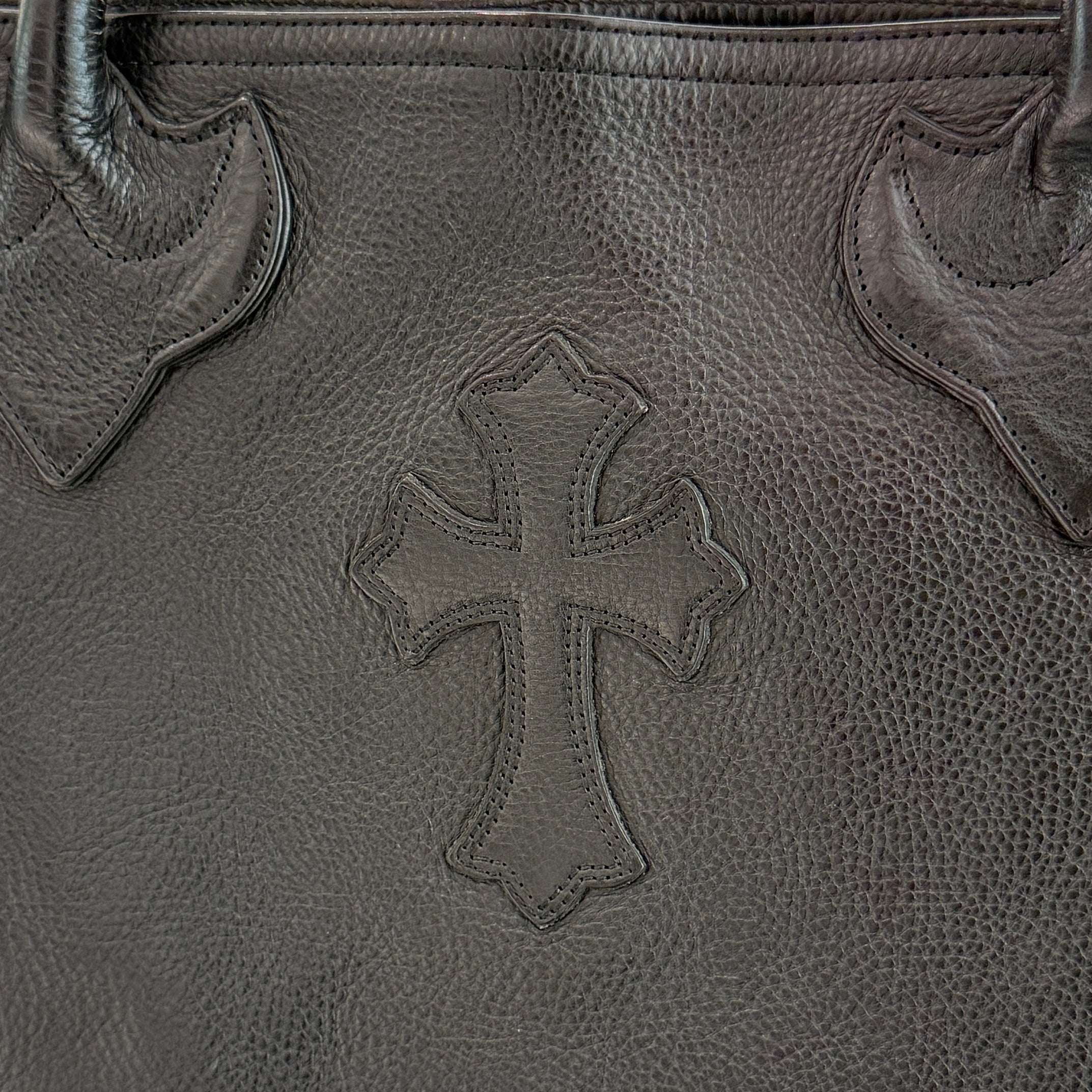 CHROME HEARTS 1 Cross Leather Patch FS Tote Bag クロムハーツ 1クロス レザーパッチ FS トートバッグ