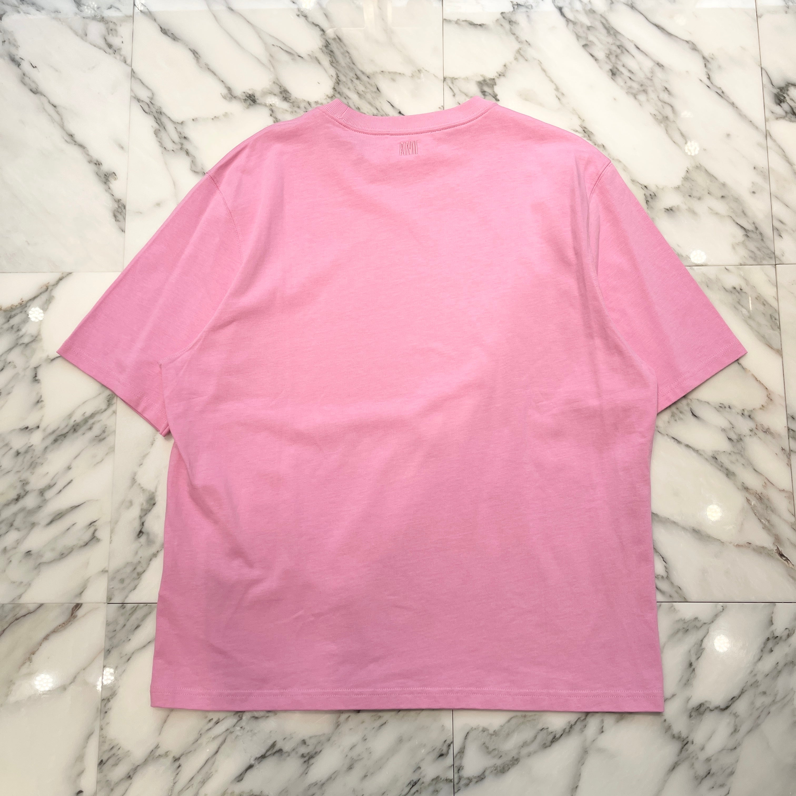 AMI PARIS 2022SS AMI HEART Embroidery Tee UTS004.726 Size L アミパリス アミハート刺繍 Tシャツ サイズL