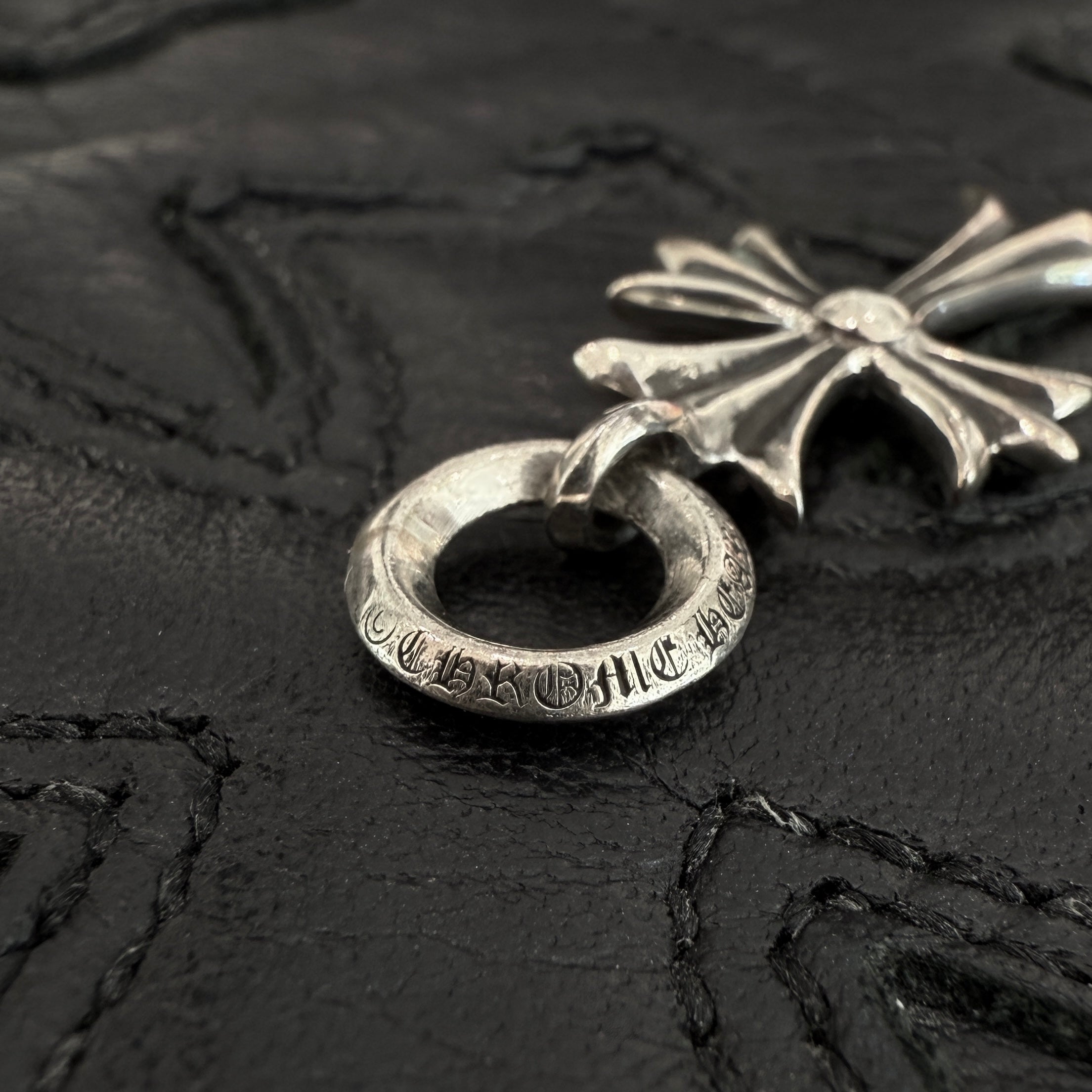 CHROME HEARTS Tiny Cross Charm Pendant Top クロムハーツ