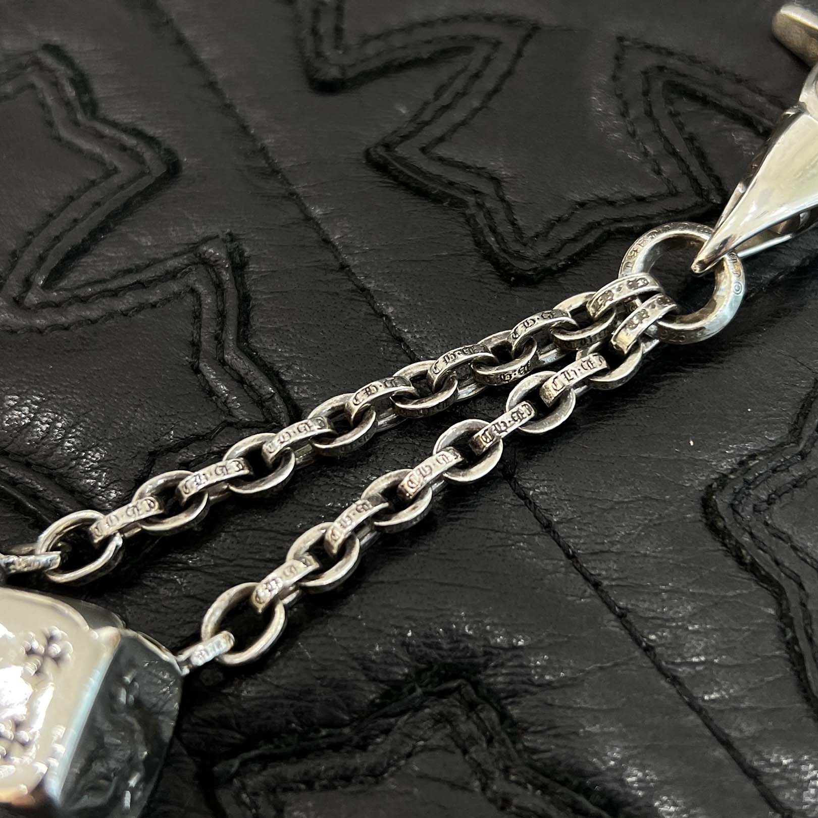 CHROME HEARTS Double Dice Key Chain クロムハーツ ダブル