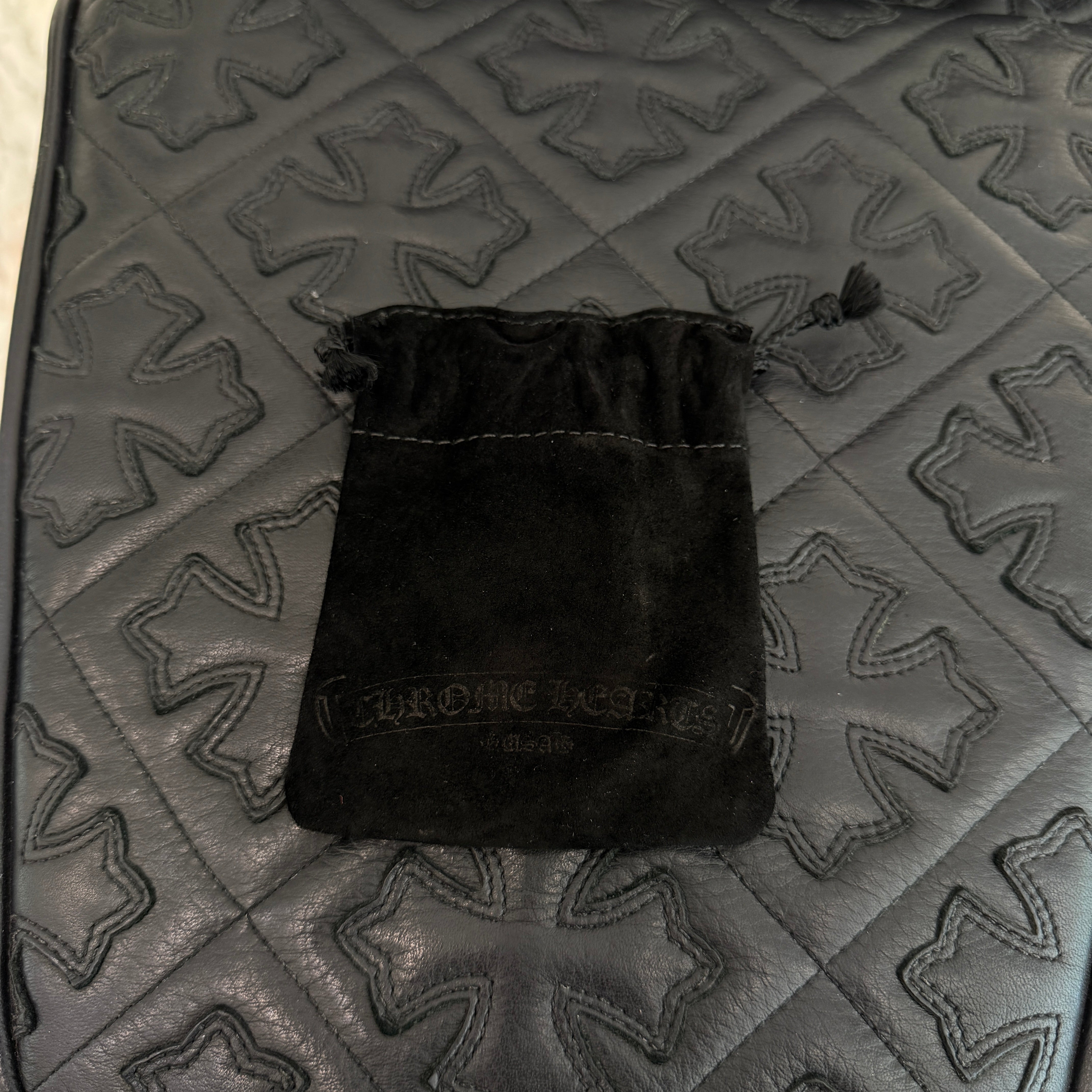 CHROME HEARTS Large Cross With Bail Pendant Top クロムハーツ ラージクロス ウィズ ベイル ペンダントトップ